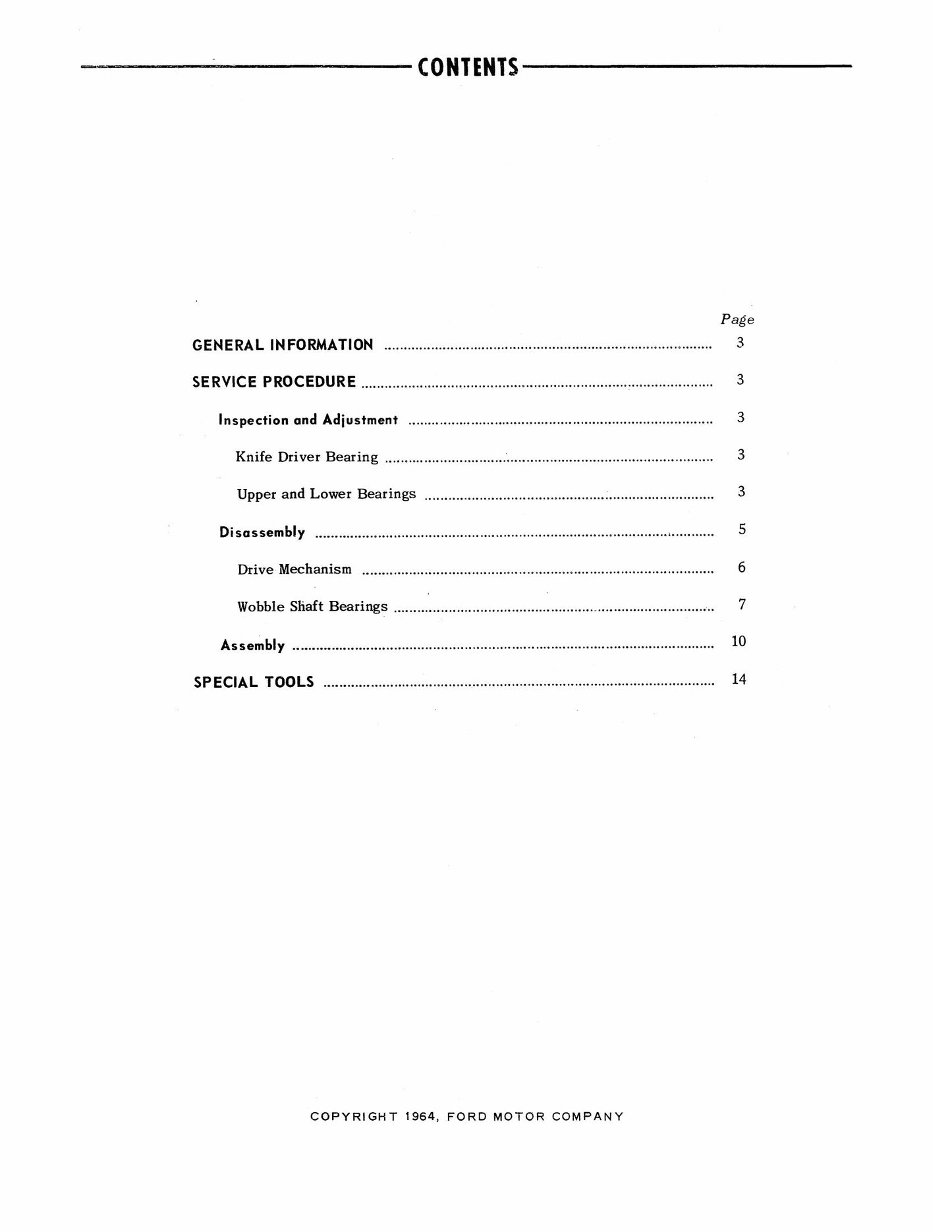 FORD 515 Rear Attached Mower Factory Workshop Service Manual 40881034