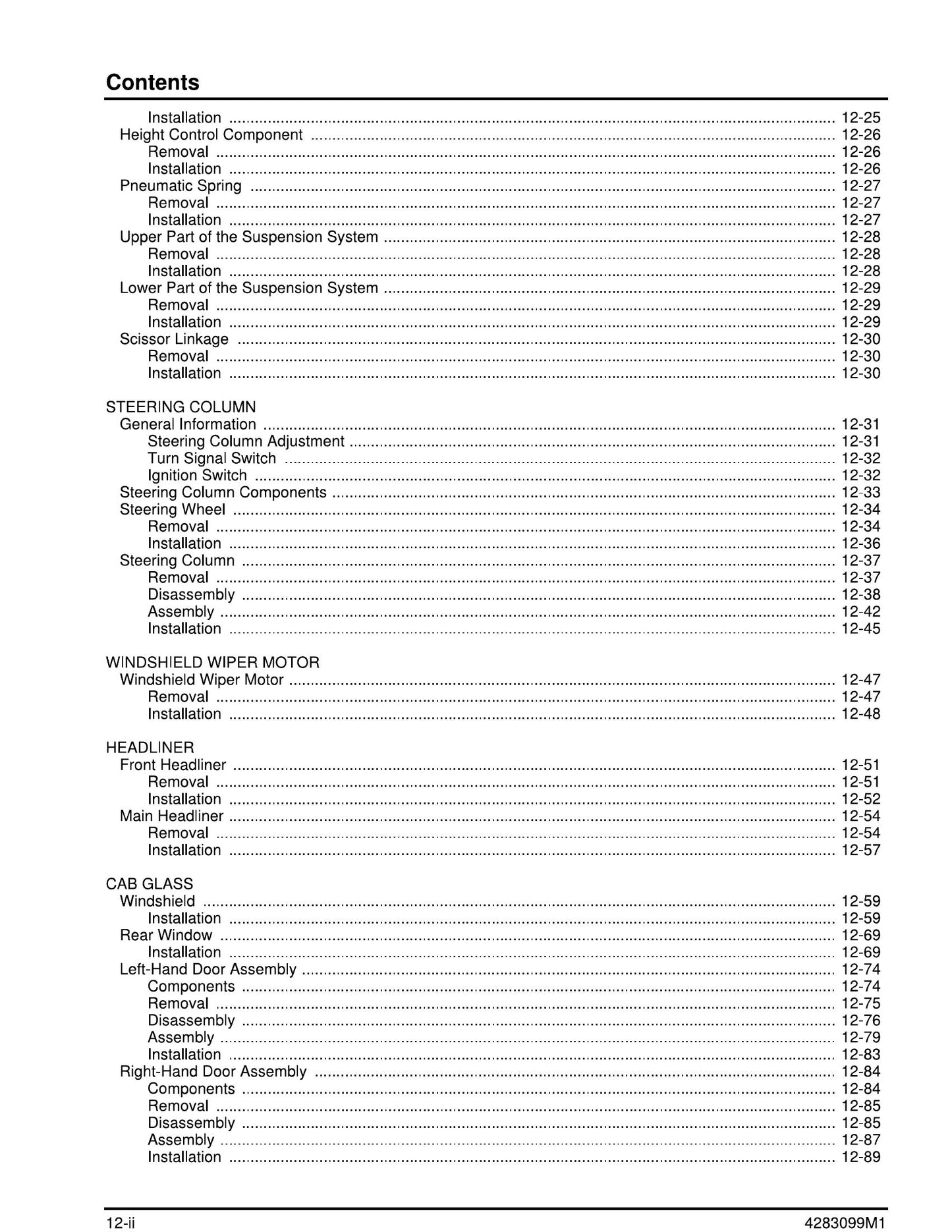 Massey Ferguson 9895 Combine Harvester Workshop Factory Workshop Service Manual 4283099M1 (EFFECTIVE SN HUC8101 AND LATER)