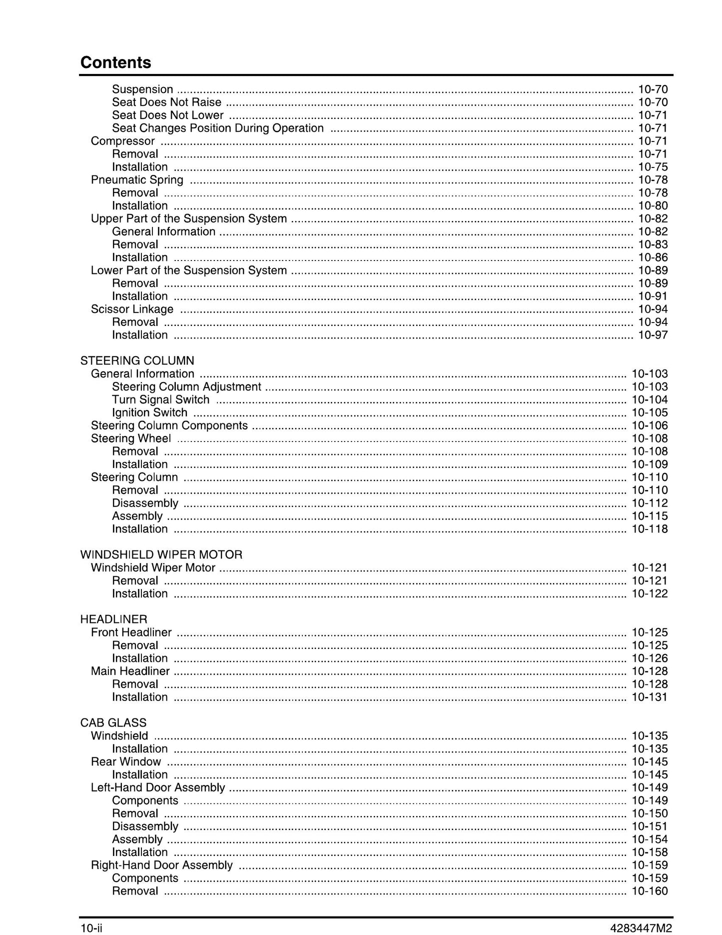 Massey Ferguson 9540 9550 9560 Rotary Combine Factory Workshop Service Manual 4283447M2