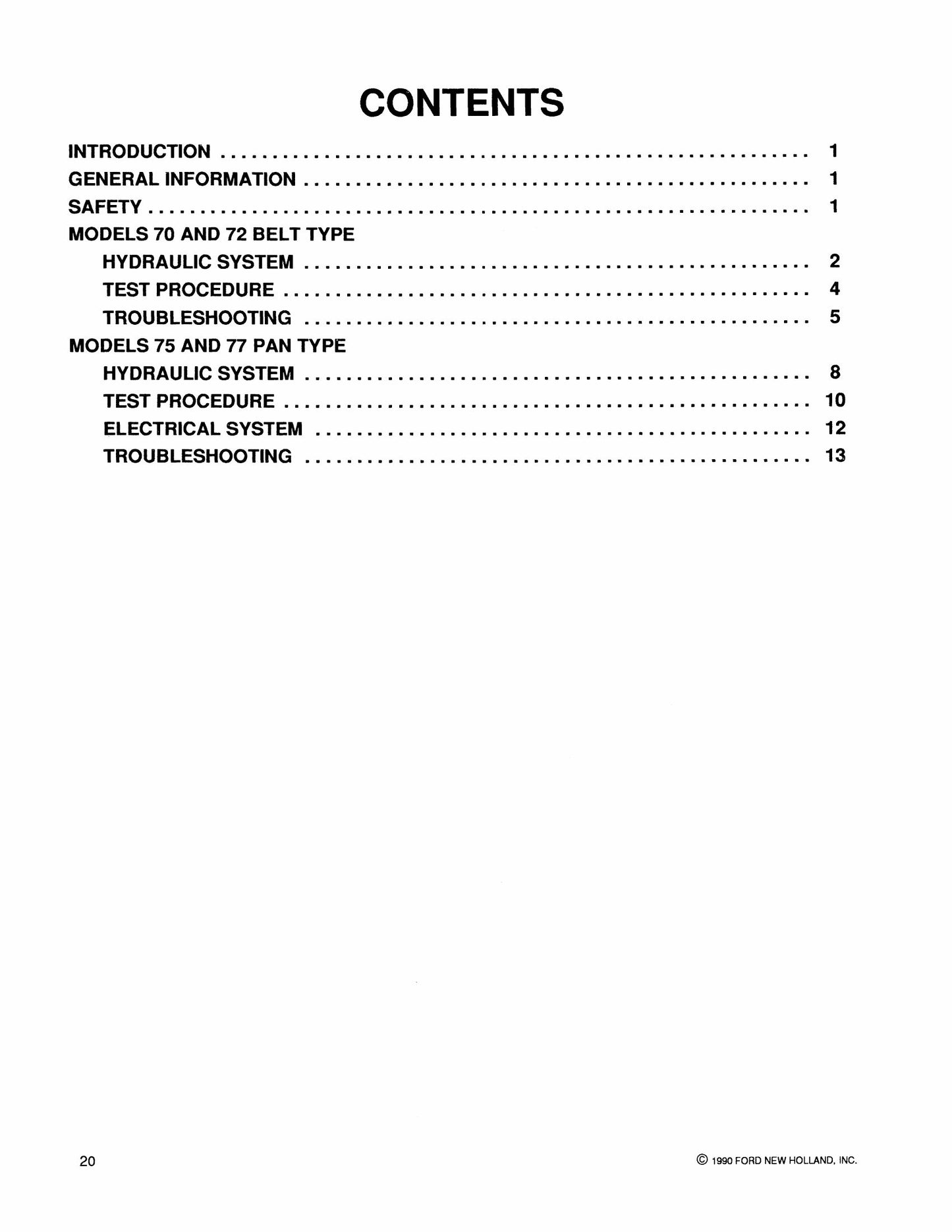 NEW HOLLAND 70 72 75 77 Bale Thrower Factory Workshop Service Manual 40007040