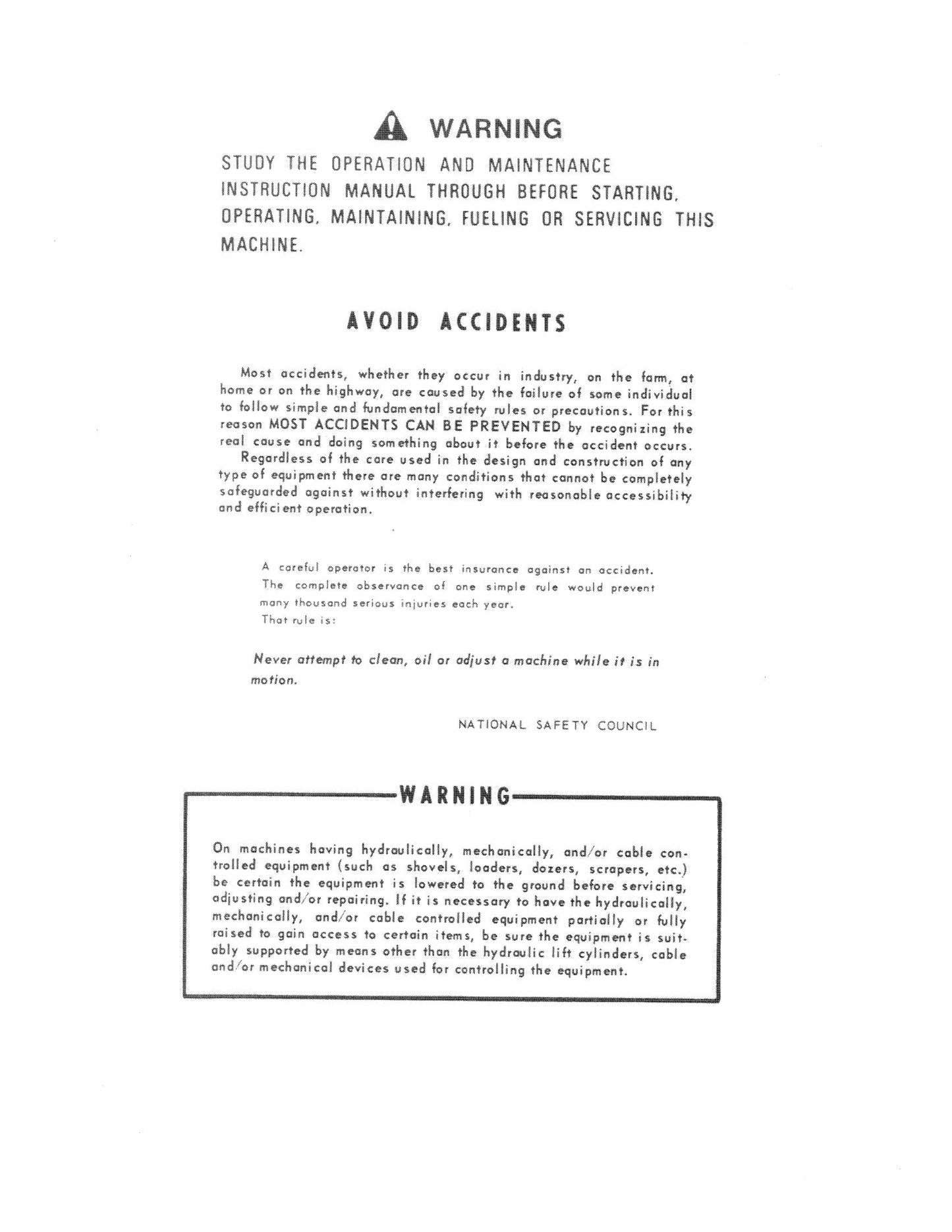 FIAT-ALLIS 14-C LGP Crawler Tractor Service Specifications Manual 604.06.188