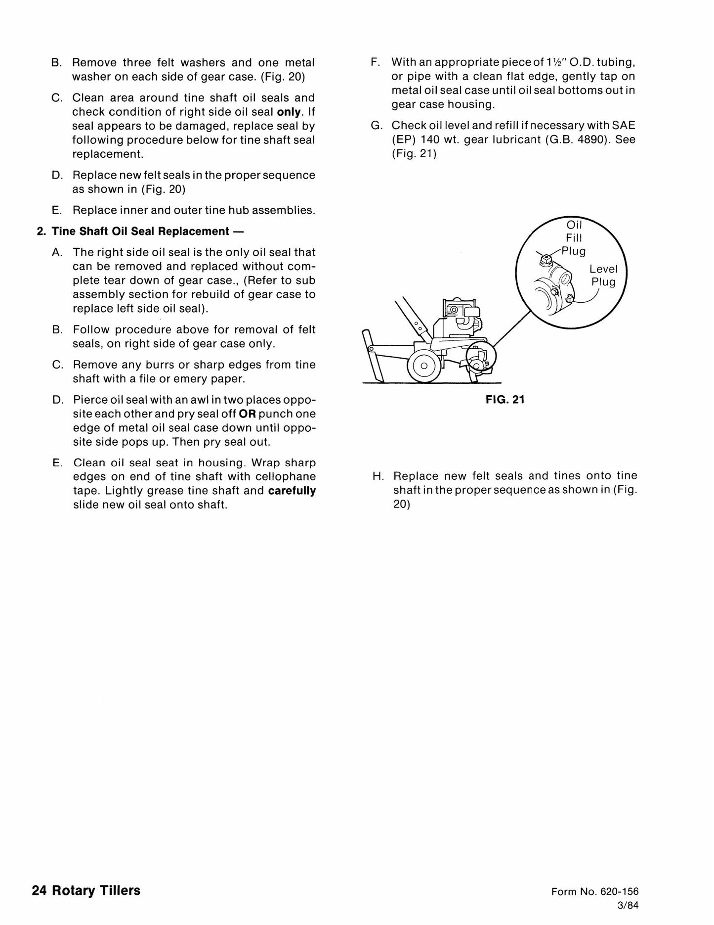 FORD 09GN-1200 1023 Rotary Tiller Factory Workshop Repair Manual