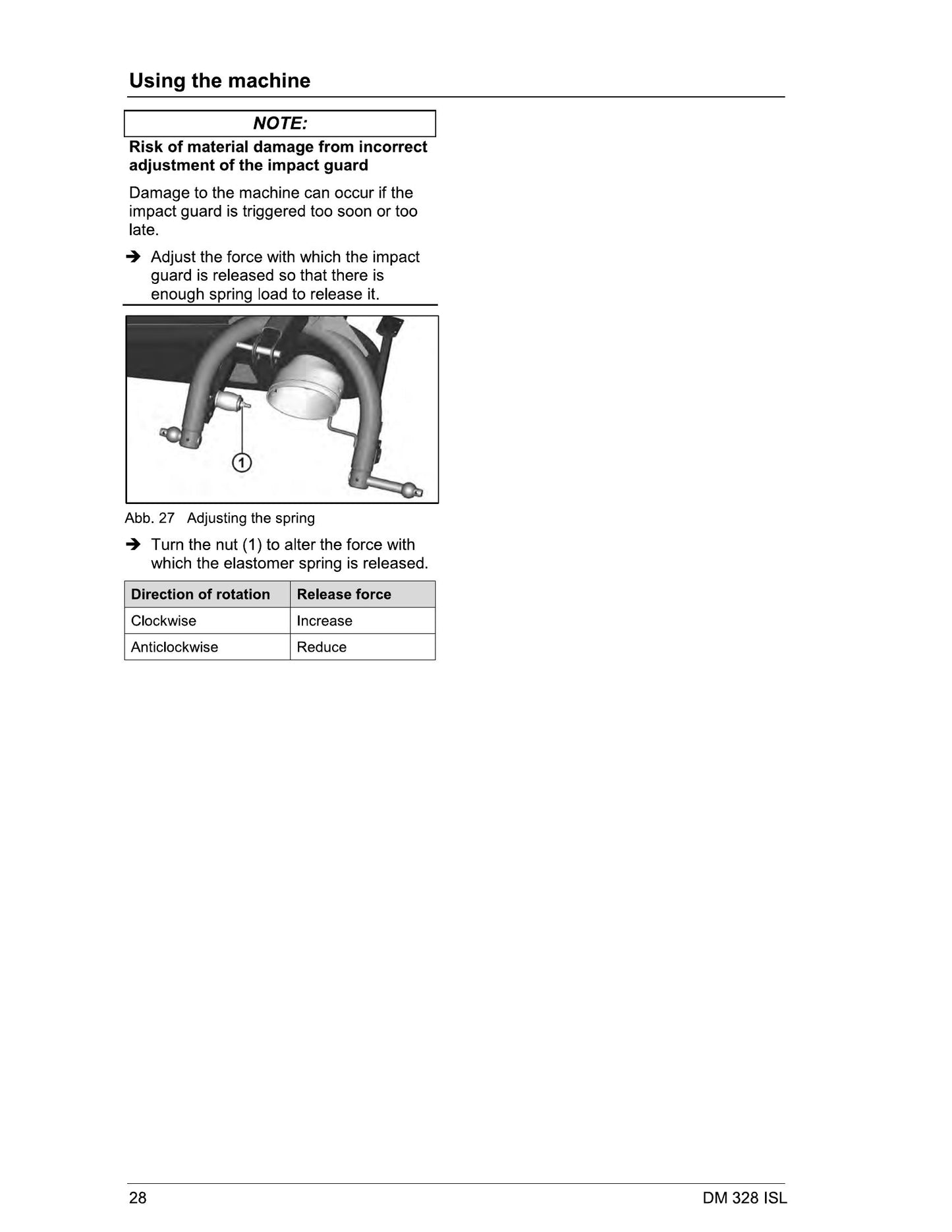 MASSEY FERGUSON DM 328 Mower Factory Workshop Operator Manual