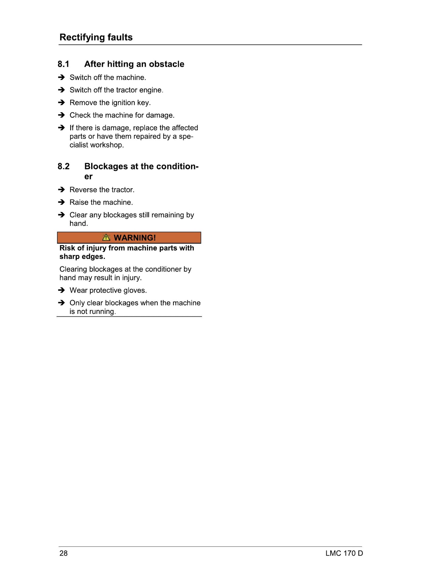 MASSEY FERGUSON LMC 170 Tractor Factory Workshop Operator Manual