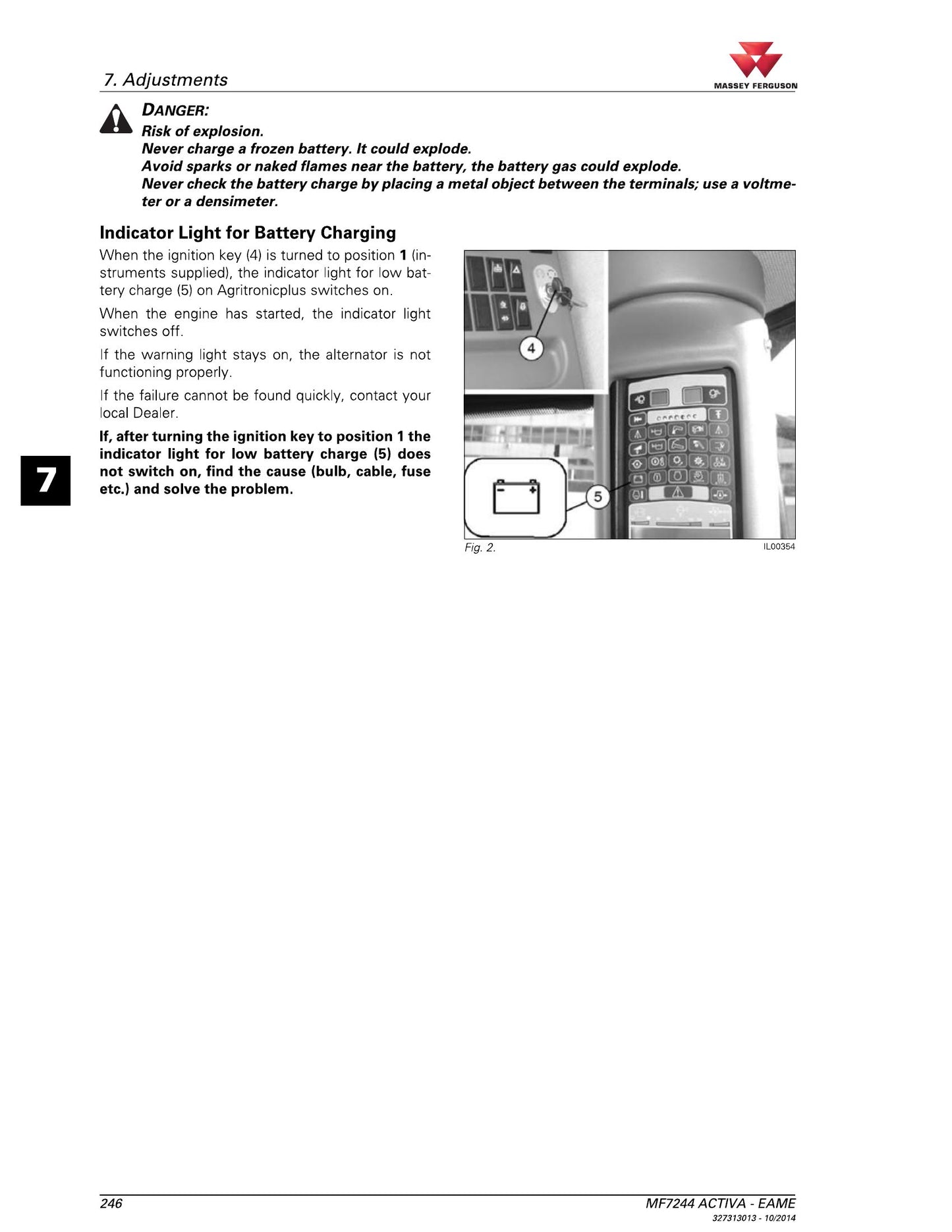 MASSEY FERGUSON MF 7244 Combine Factory Workshop Operator Manual