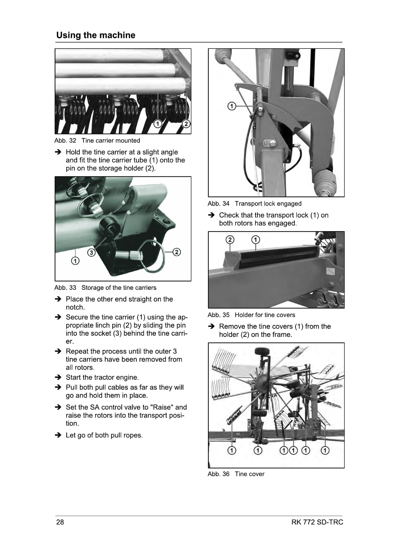 MASSEY FERGUSON RK 772 Tractor Factory Workshop Operator Manual