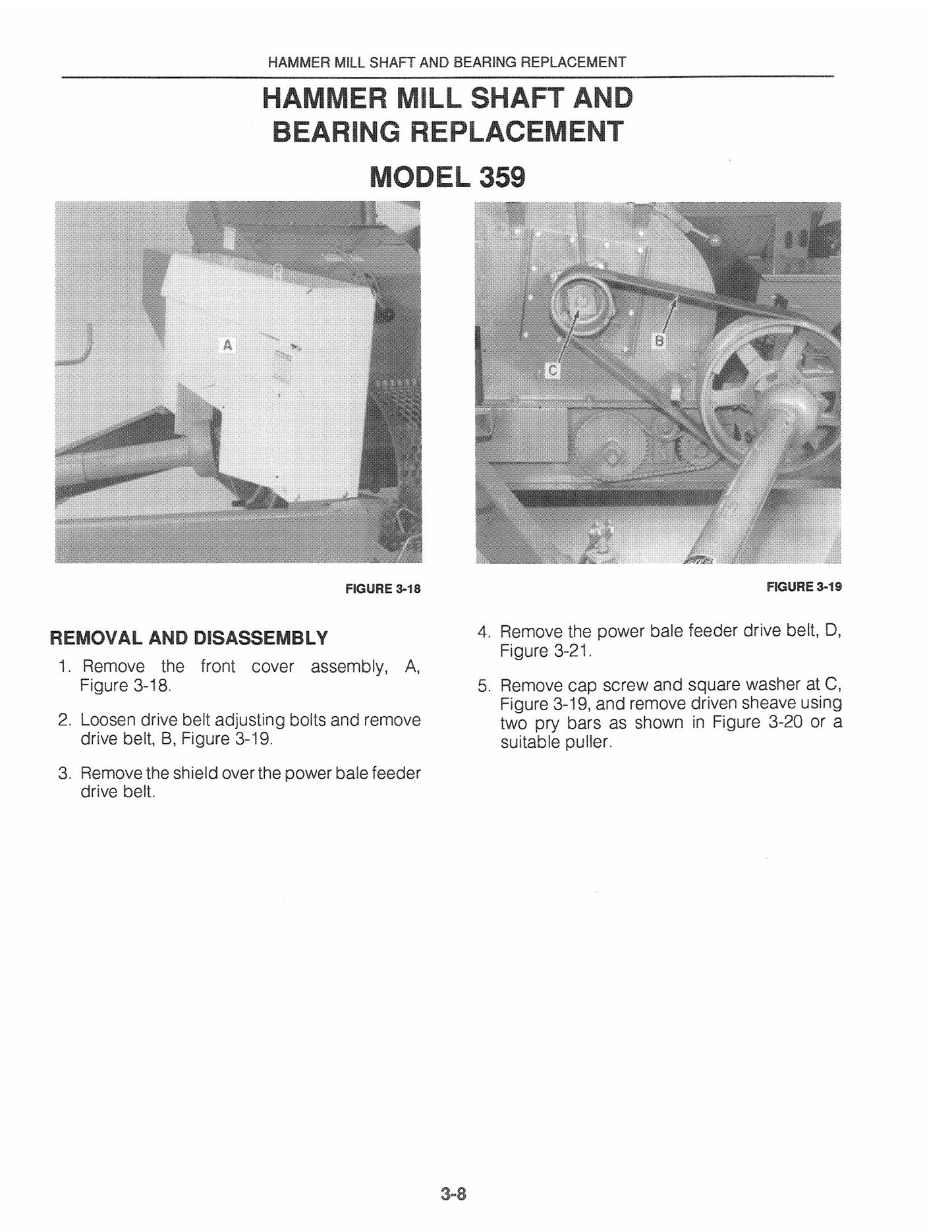 New Holland 340 350 351 352 353 354 355 357 358 359 Grinder-Mixers Factory Workshop Service Manual
