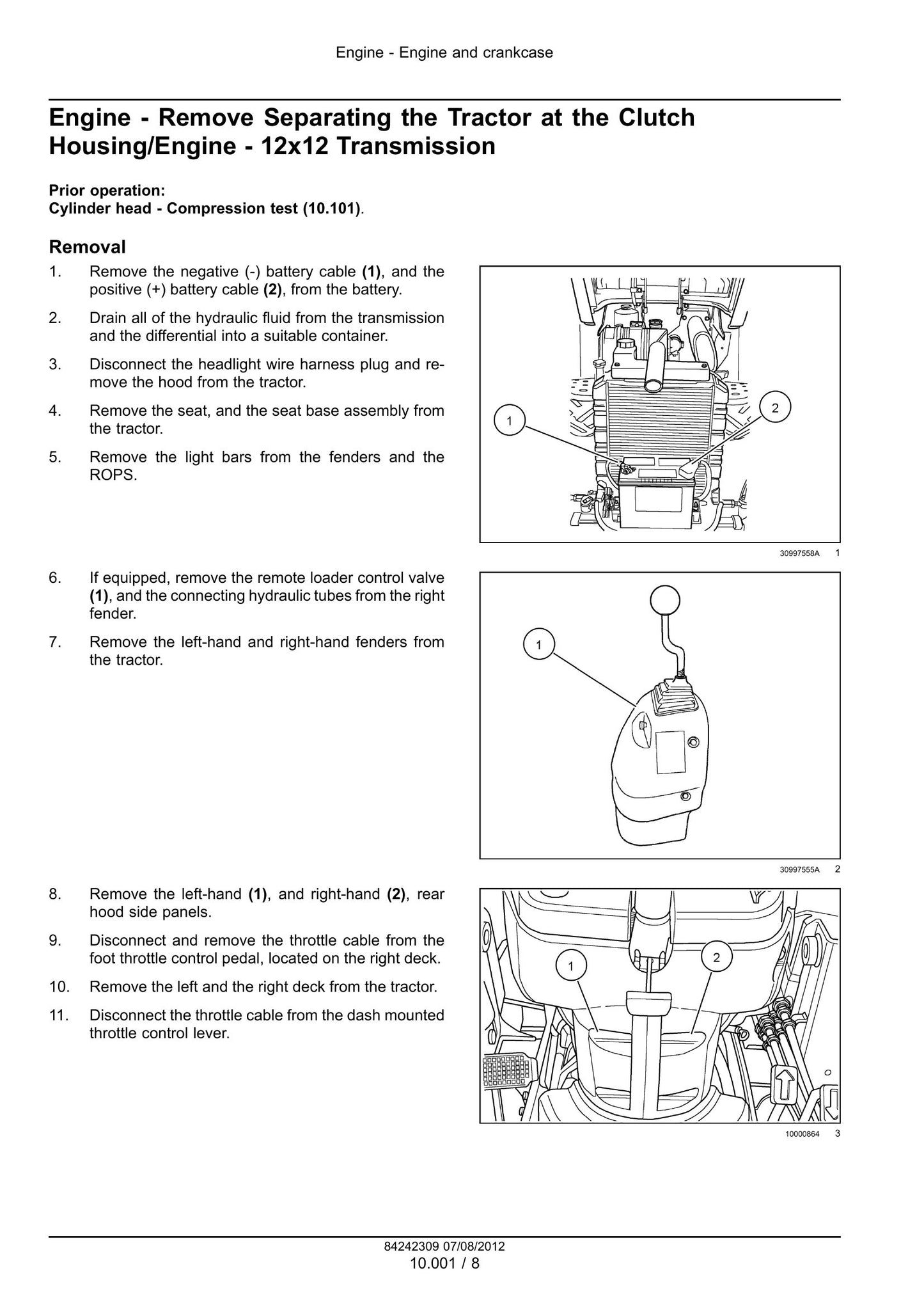 New Holland Boomer 3040 Boomer 3045 Boomer 3050 Compact Tractor Factory Workshop Service Manual 84242309