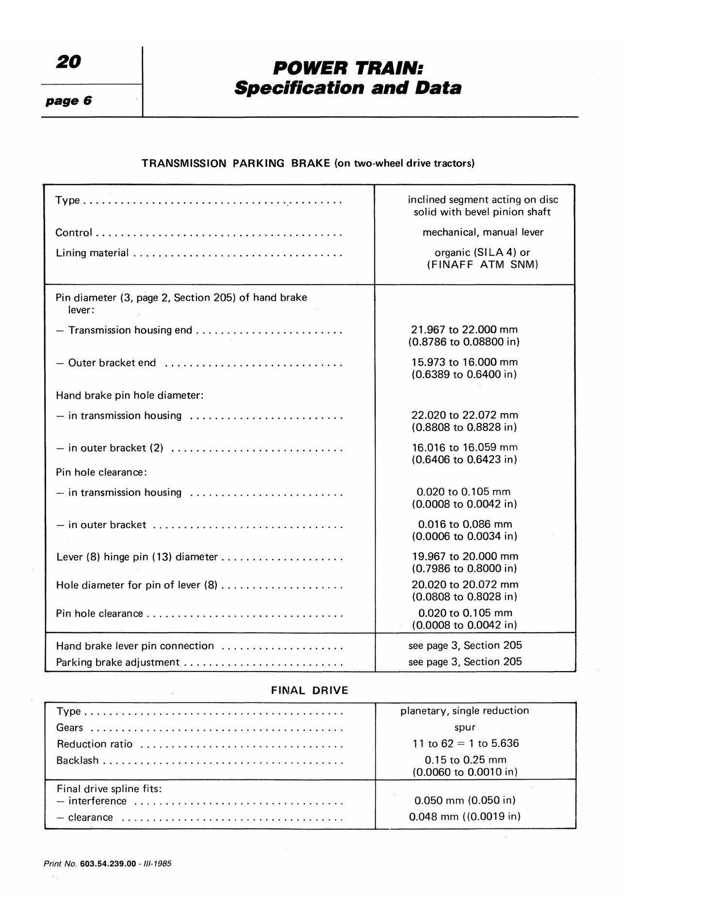 FIAT 446 446 DT Tractor Workshop Manual