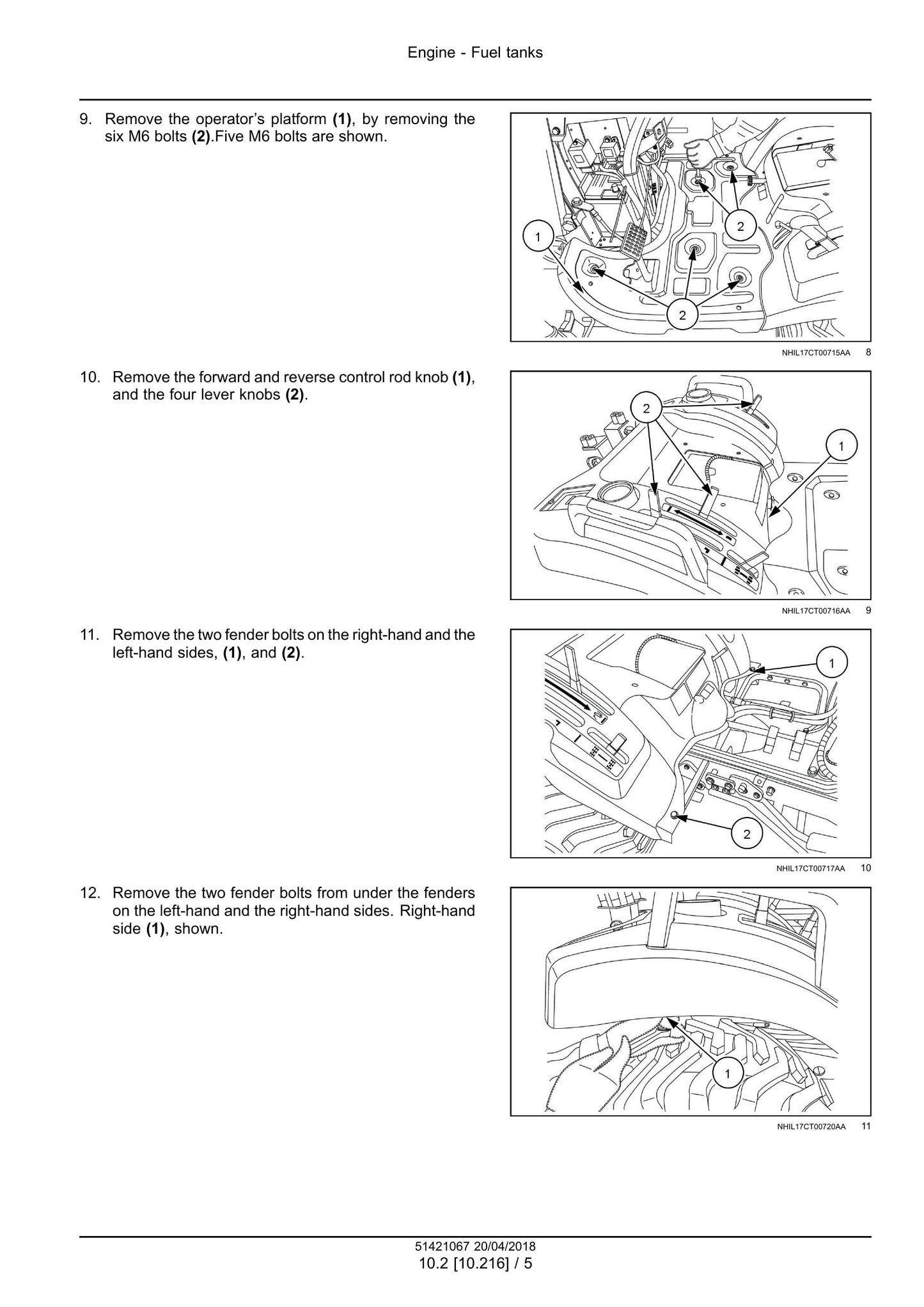 New Holland Workmaster 25S Tractor Factory Workshop Service Manual 51421067