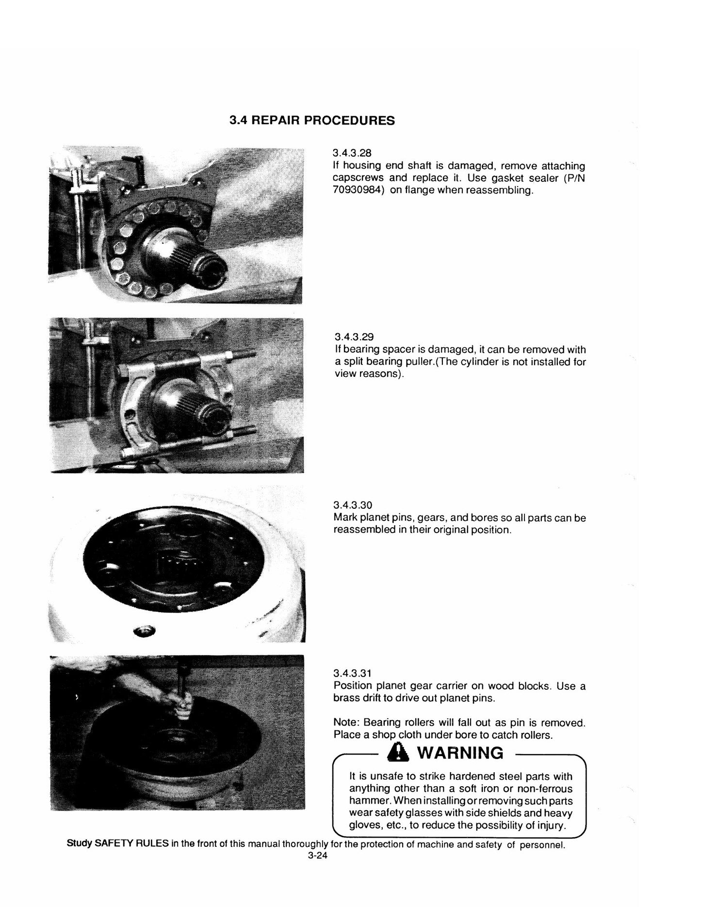 FIATALLIS FR220 Wheel Loader Factory Workshop Service Manual 604.06.546