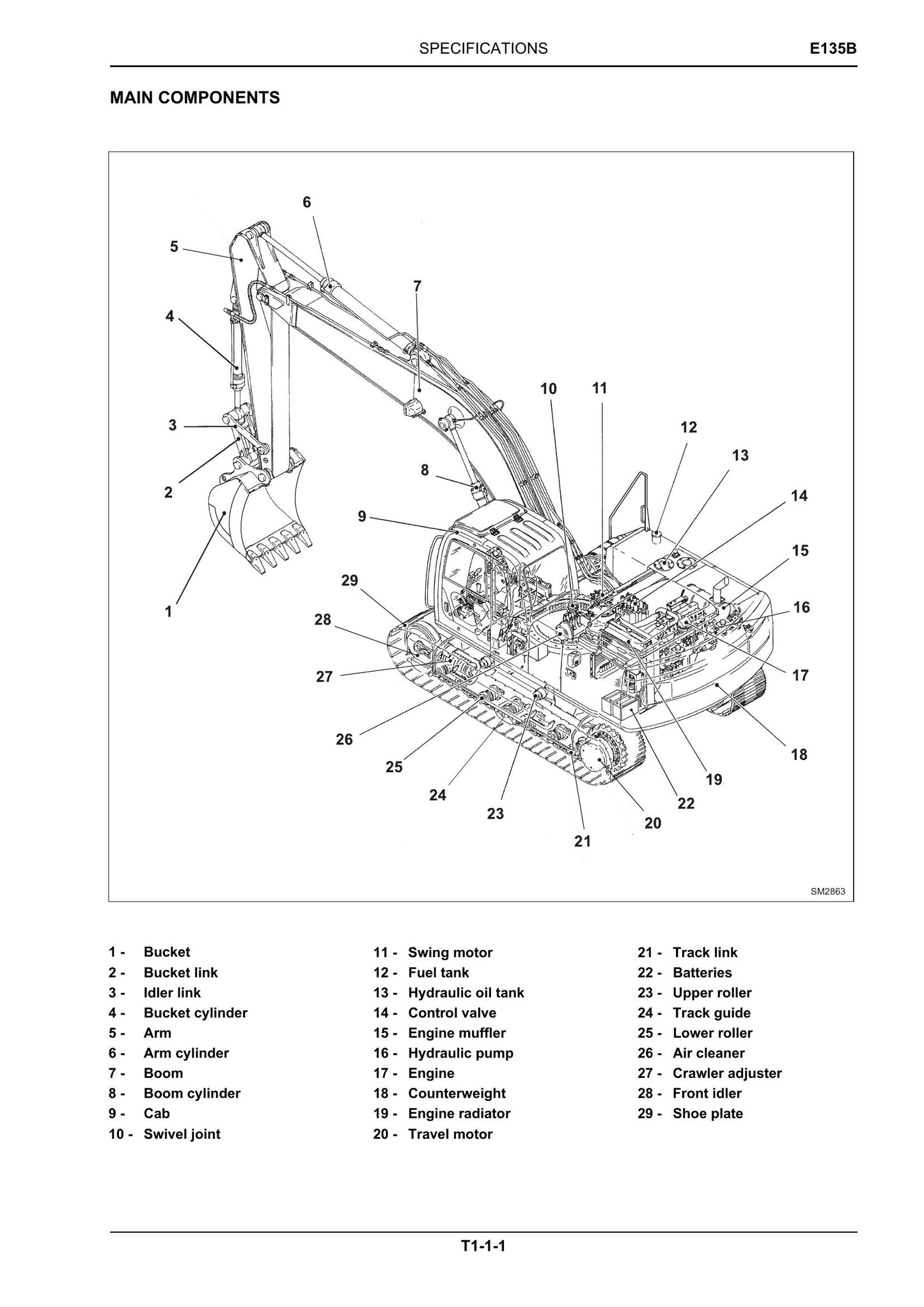New Holland E135B Crawler Excavator Factory Workshop Service Manual 84392415A