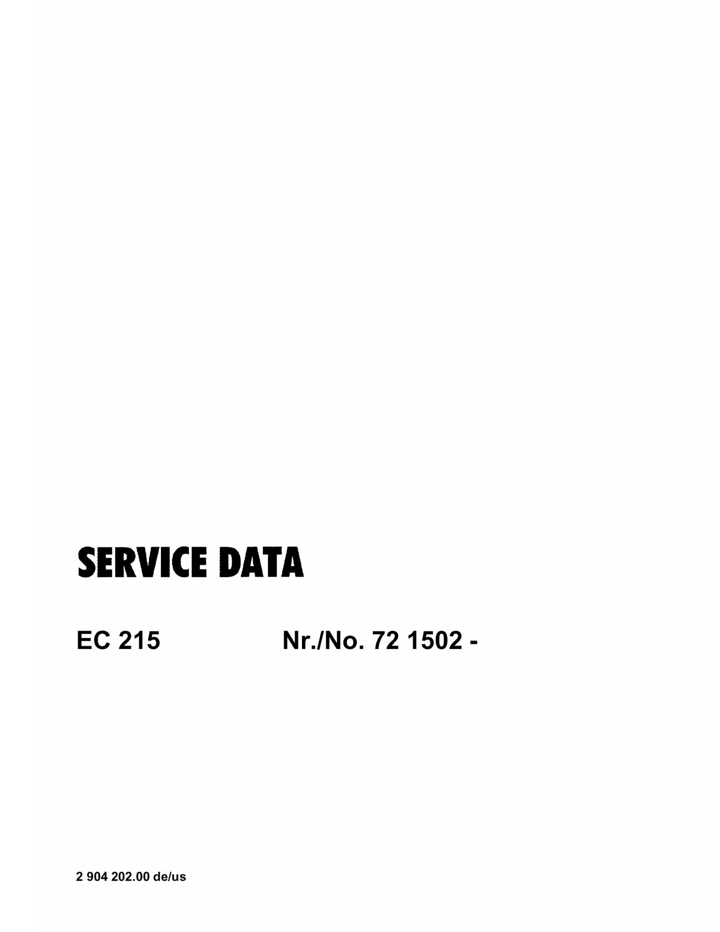 NEW HOLLAND EC 215 Crawler Excavator Factory Workshop Service Manual 73179384