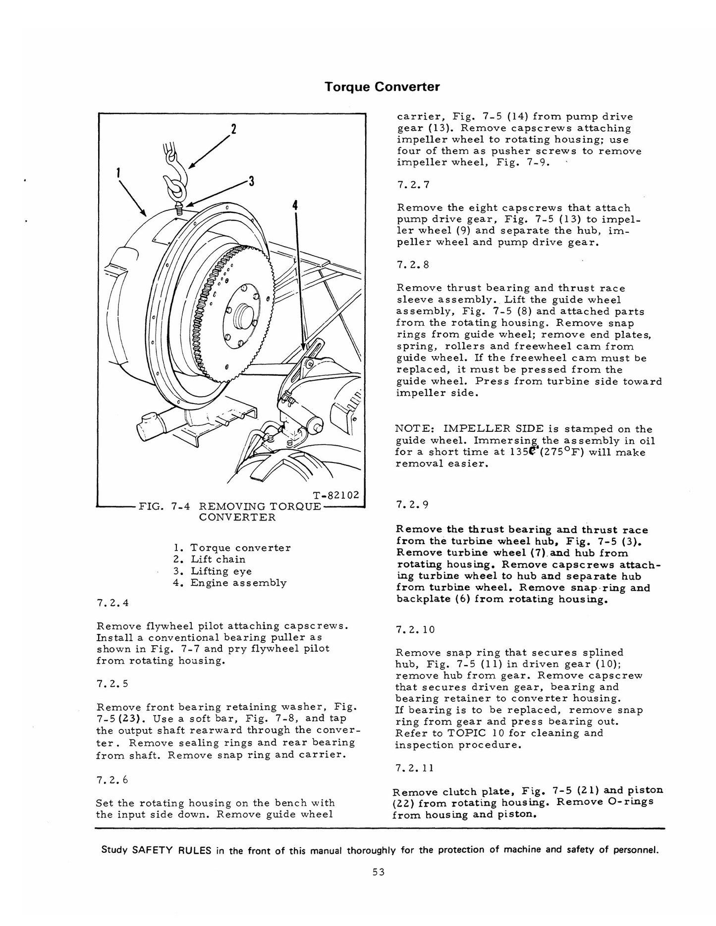 FIATALLIS 161 Elevating Tractor Scraper Factory Workshop Service Manual 73145234