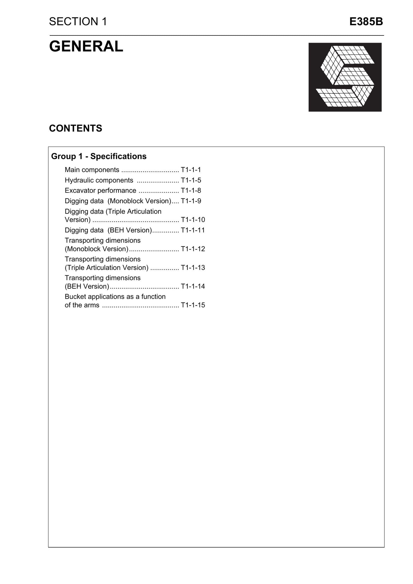 NEW HOLLAND E385B Crawler Excavator Factory Workshop Service Manual 84392431A