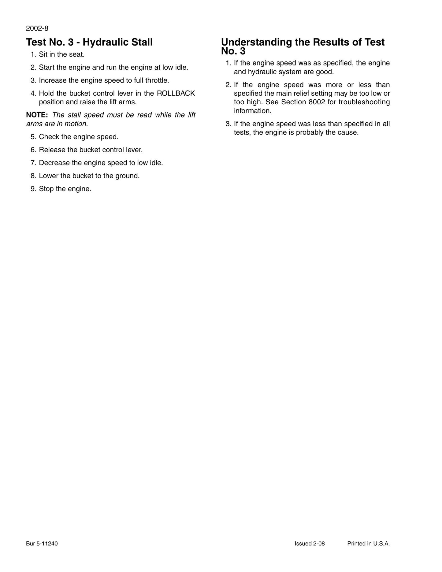 NEW HOLLAND W110B Wheel Loader Factory Workshop Service Manual 84249879
