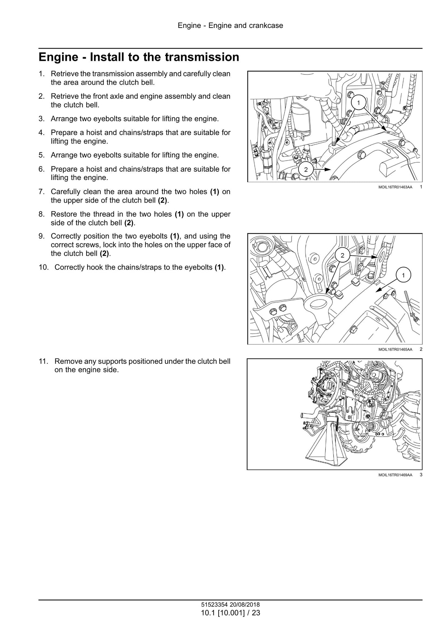 New Holland T4.80F T4.90F T4.100F T4.110F Tractor Factory Workshop Service Manual 51523354
