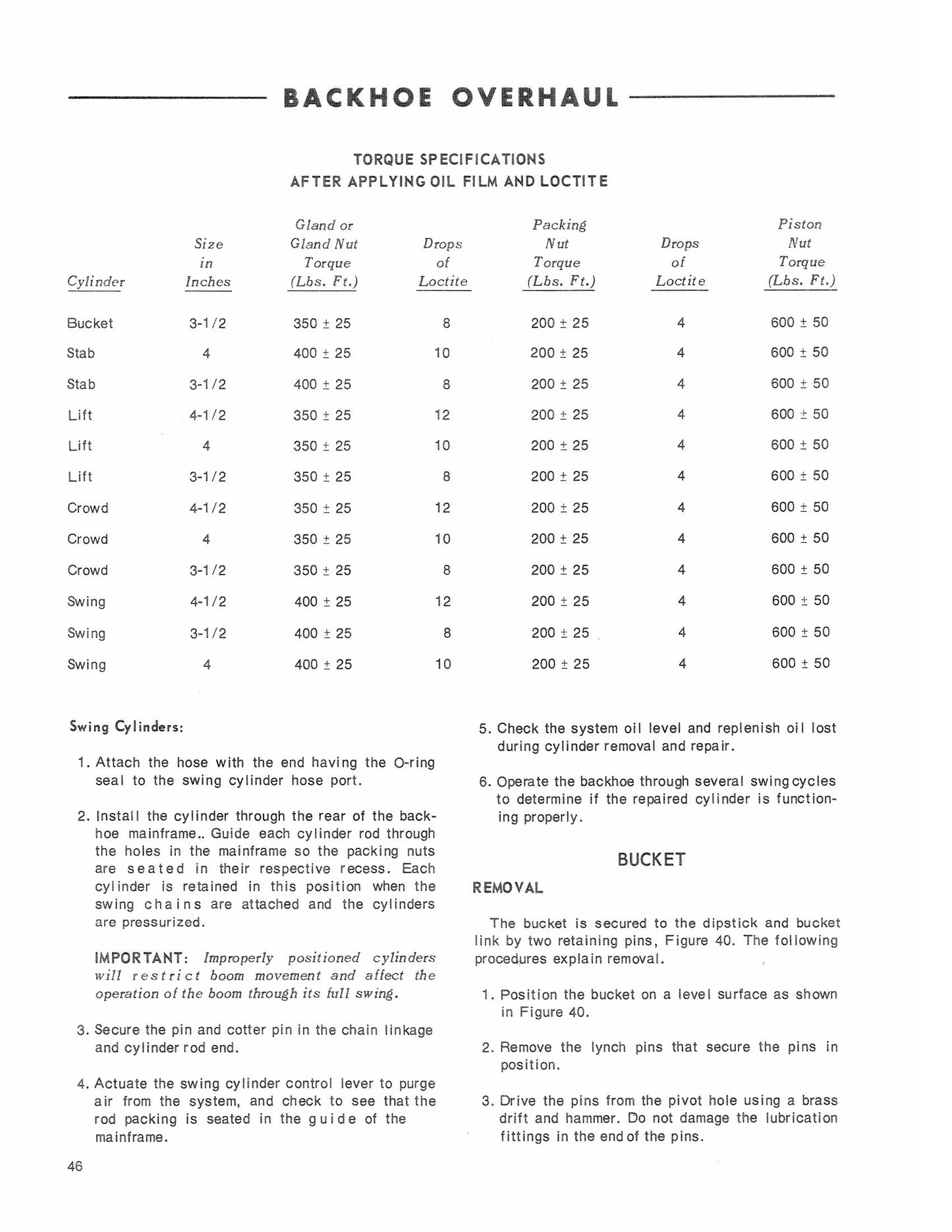 FORD 750 753 755 Backhoe Factory Workshop Service Manual 40075031