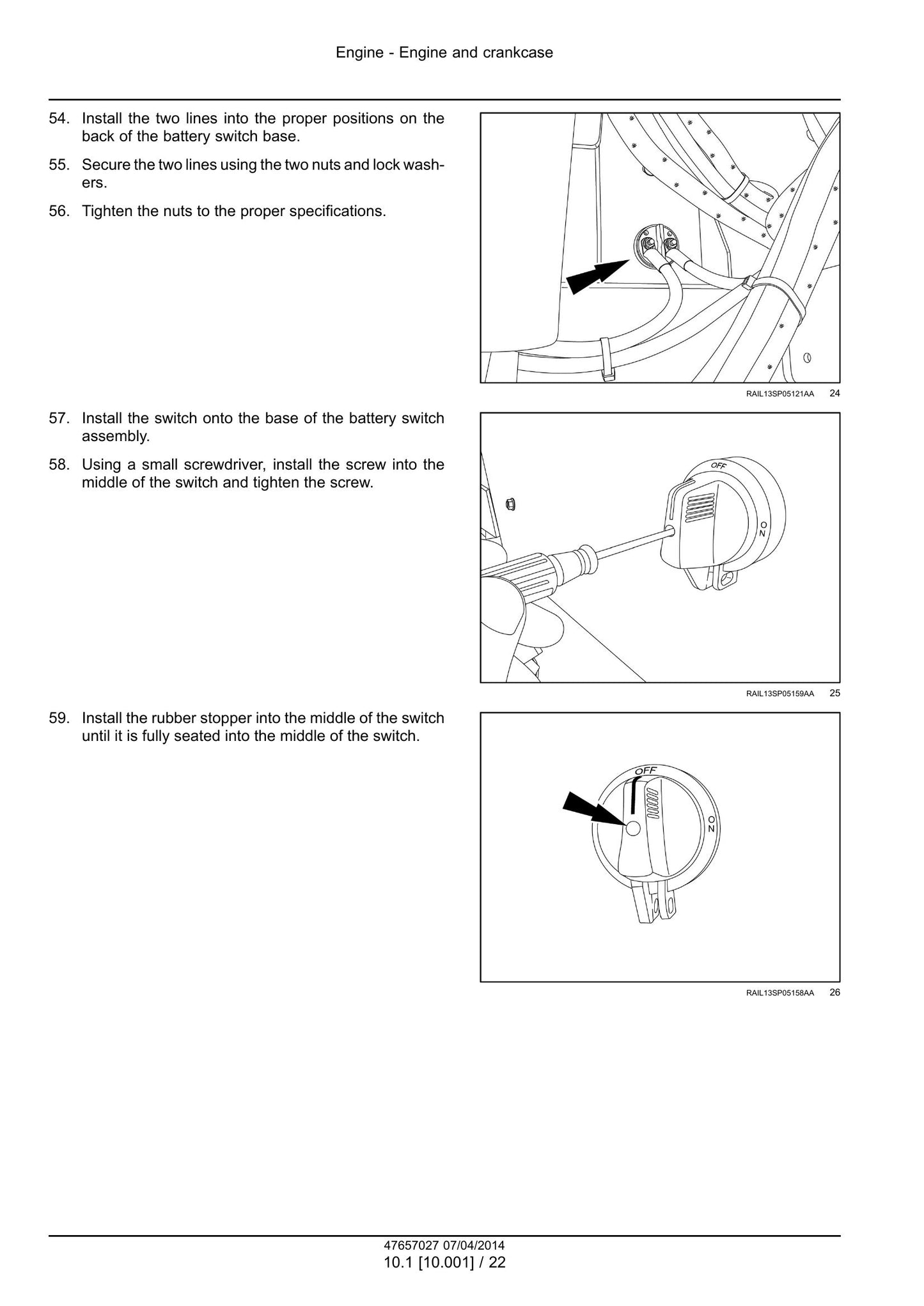 New Holland SP.240F SP.275F SP.333F SP.365F Sprayer Factory Workshop Service Manual 47657027
