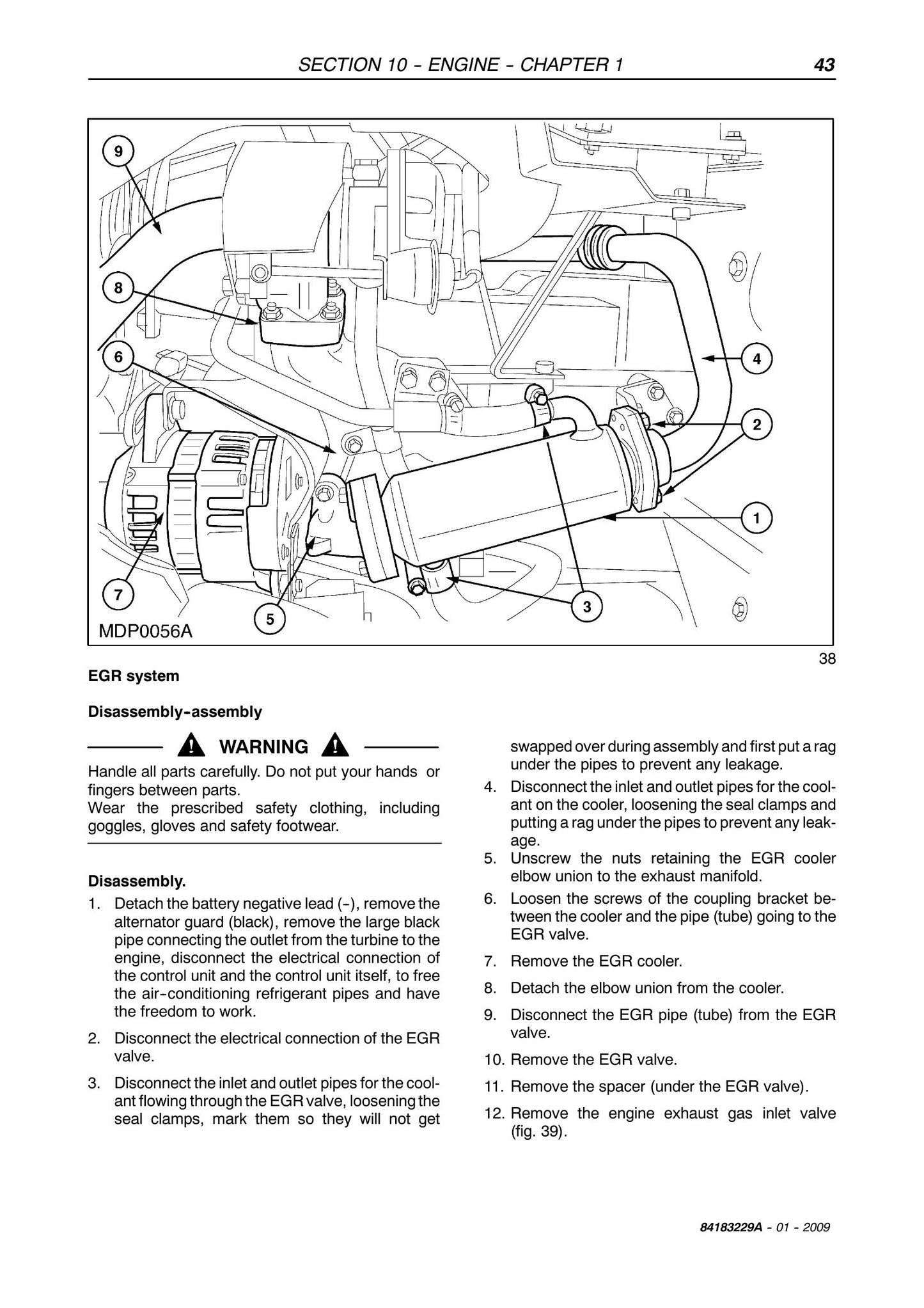 New Holland T3010 T3020 T3030 T3040 Tractor Factory Workshop Service Manual 84183229BT3010