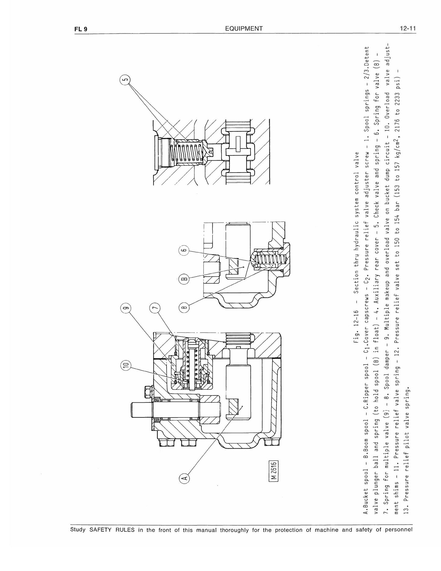 FIAT-ALLIS FL 9 Crawler Loader Factory Workshop Service Manual 604.06.055