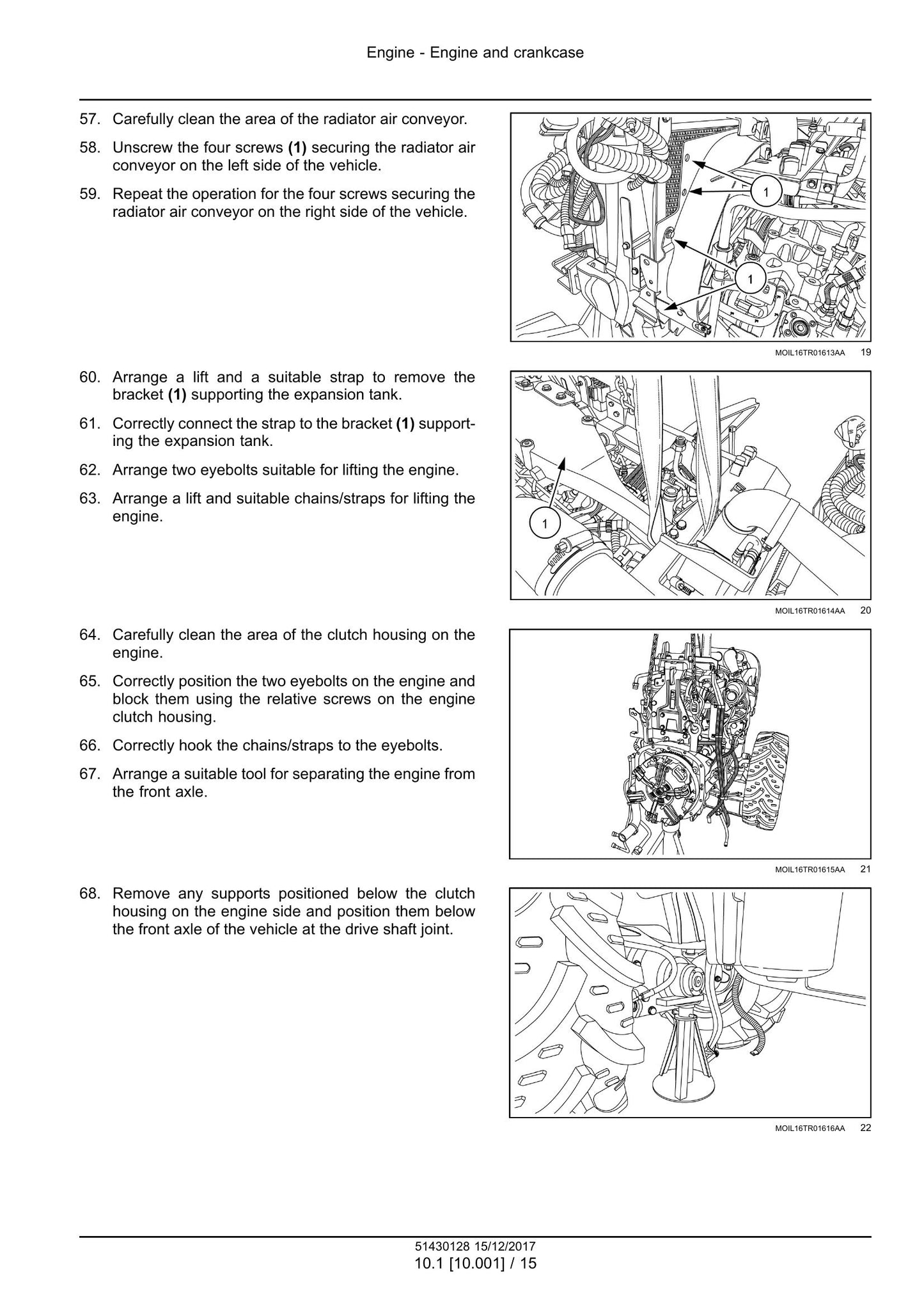 New Holland T4.80F T4.80V T4.90F T4.90V T4.100F T4.100V T4.110F T4.110V Tractor Factory Workshop Service Manual 51430128