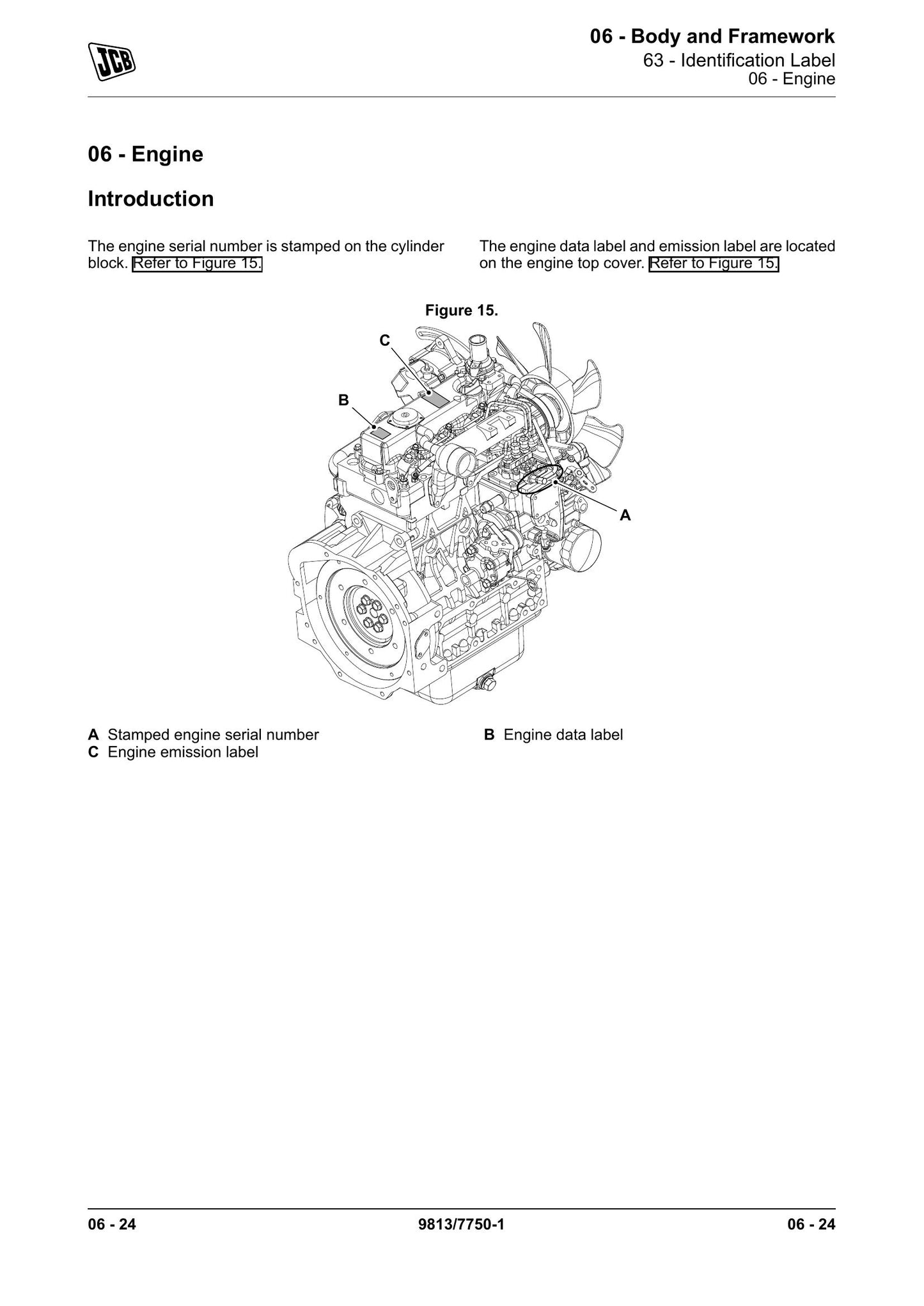JCB CT160 CT260 Tandem Roller Factory Workshop Service Manual 9813/7750