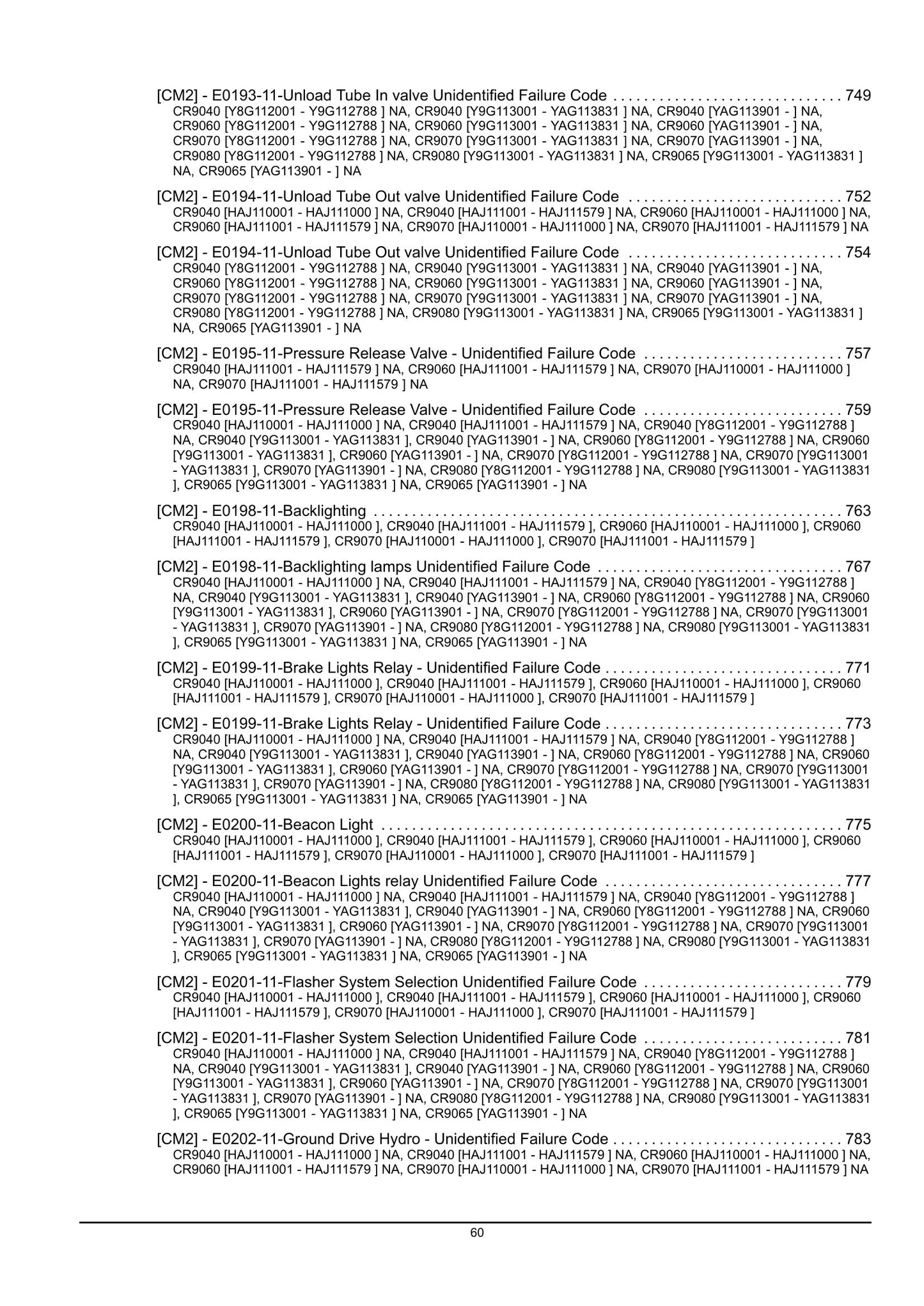 Brak informacji o marce i modelu w tekście. Na podstawie spisu treści można stwierdzić, że jest to kombajn.