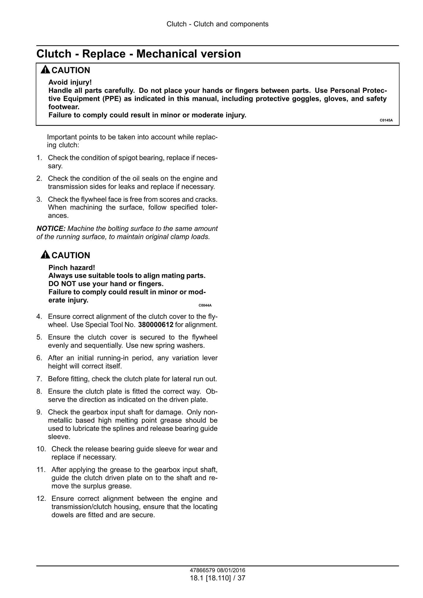 New Holland 8010 9010 Tractor Factory Workshop Service Manual 47866579