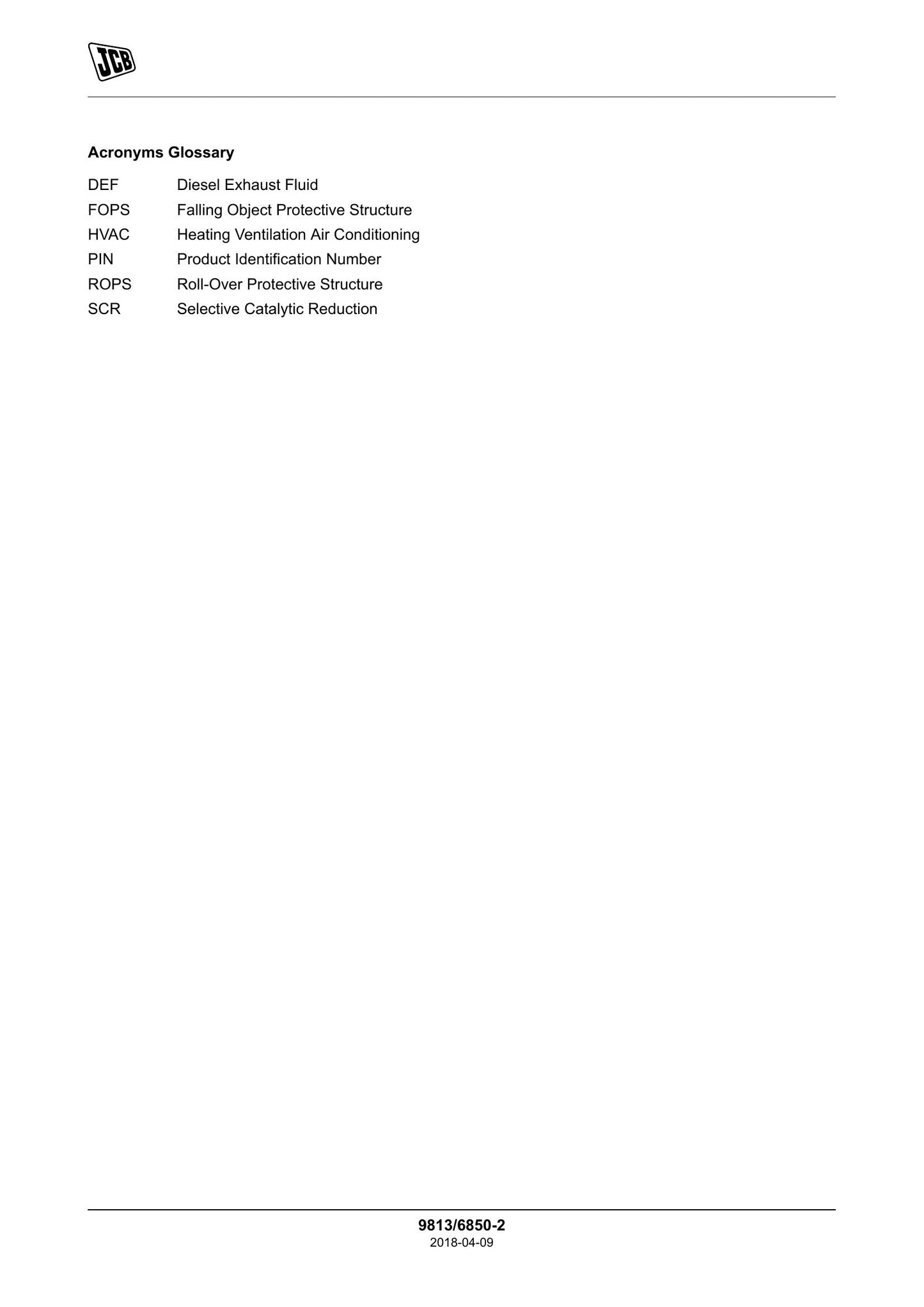 JCB TM320 TM420 Loader Factory Workshop Service Manual 9813/6850