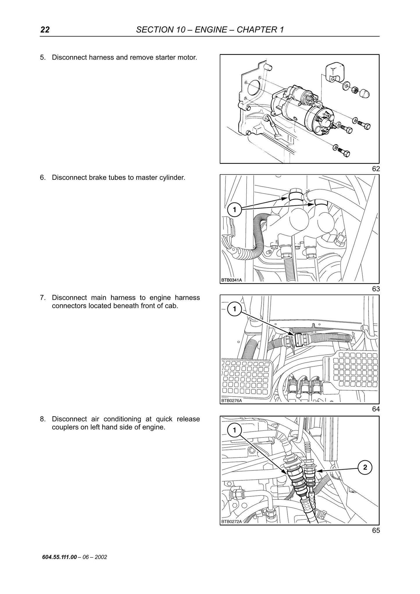 New Holland TM Series Tractor Factory Workshop Repair Manual 604.55.111.02