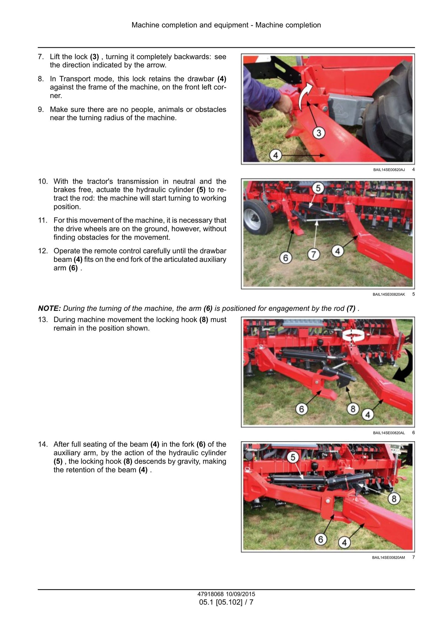 New Holland PS2045 Pneumatic-Seeder Factory Workshop Service Manual 47918068
