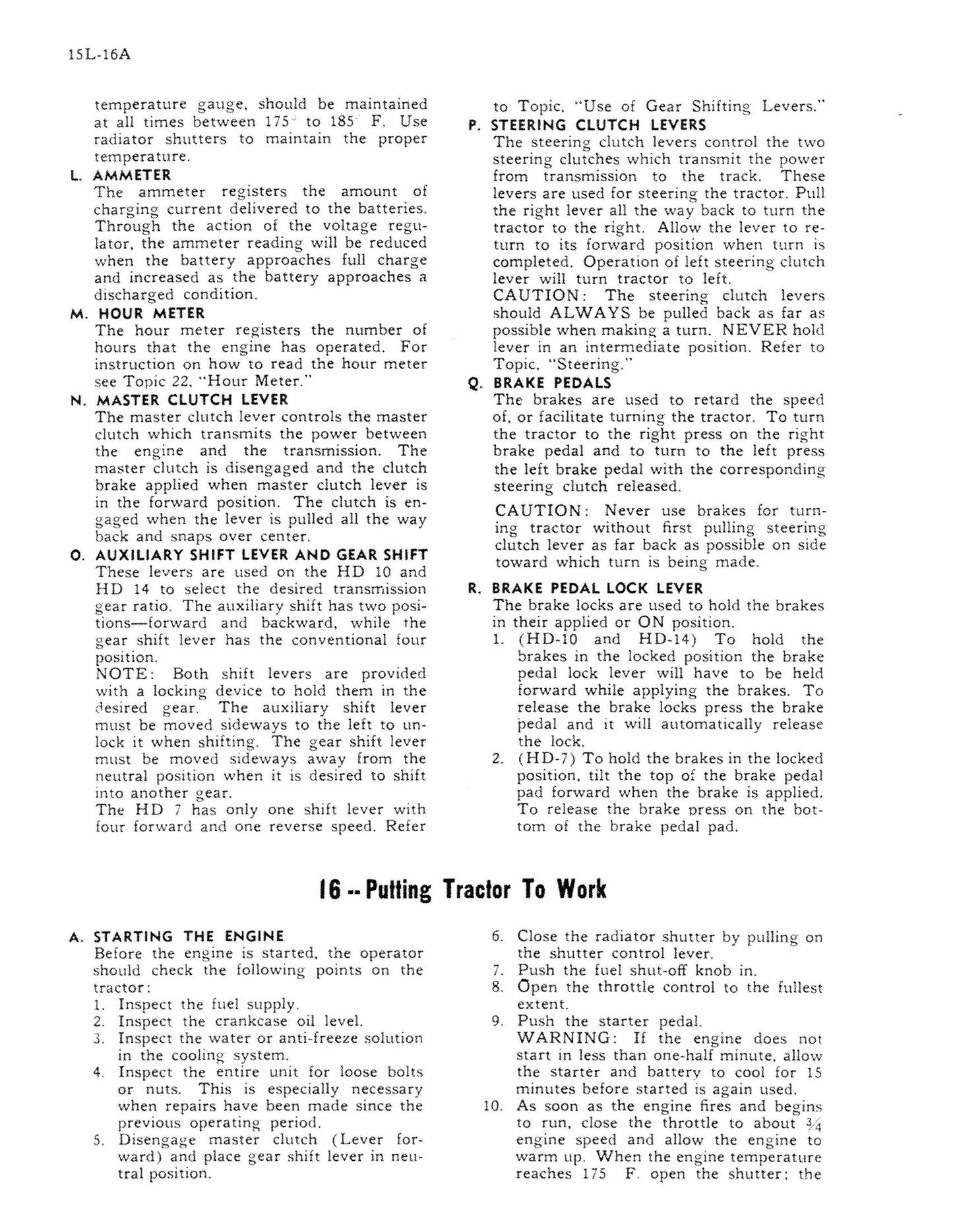 FIATALLIS HD-7 HD-10 HD-14 Crawler Tractor Factory Workshop Service Manual 70626143