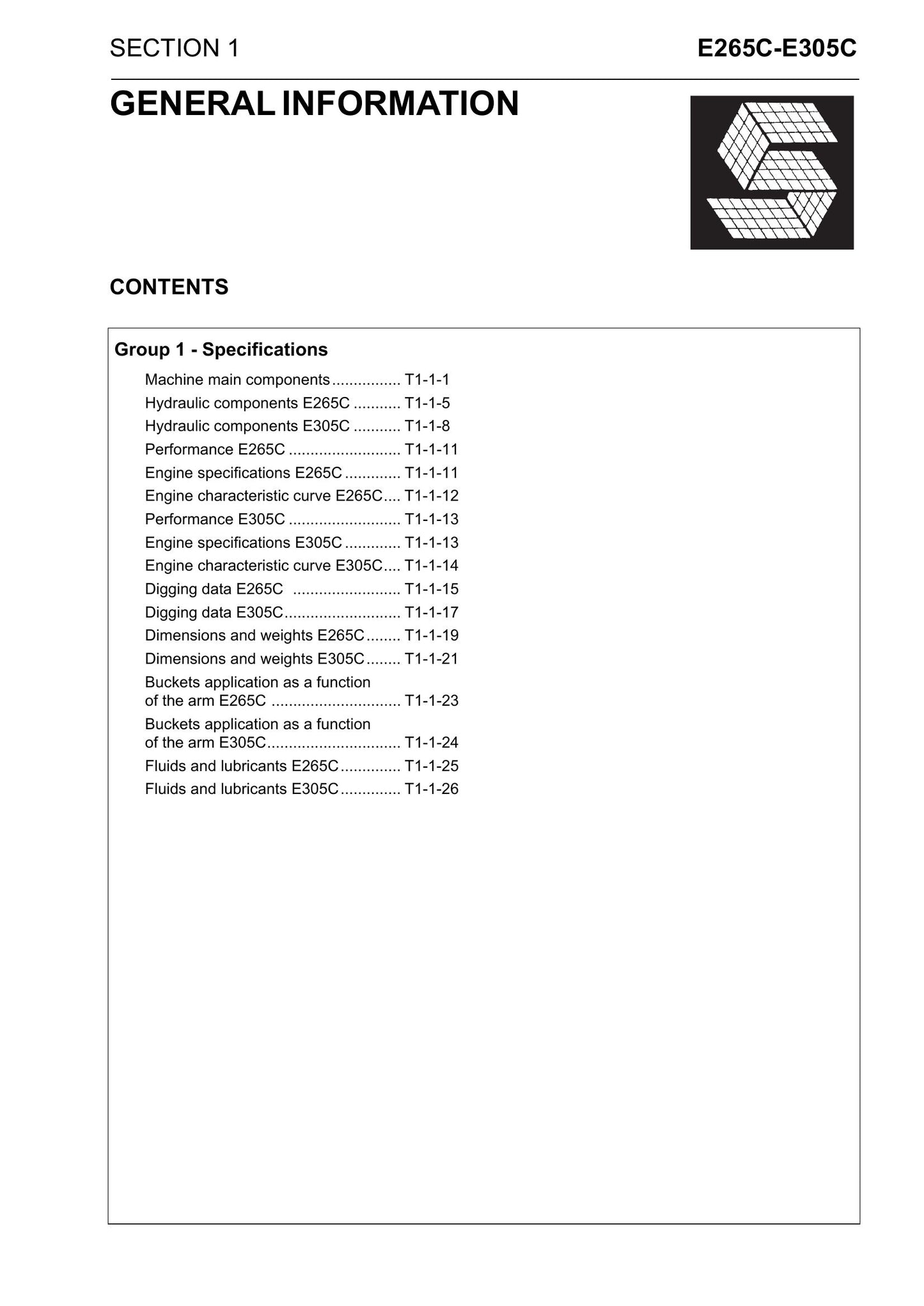 New Holland E265C E305C Crawler Excavator Factory Workshop Service Manual 84394849A