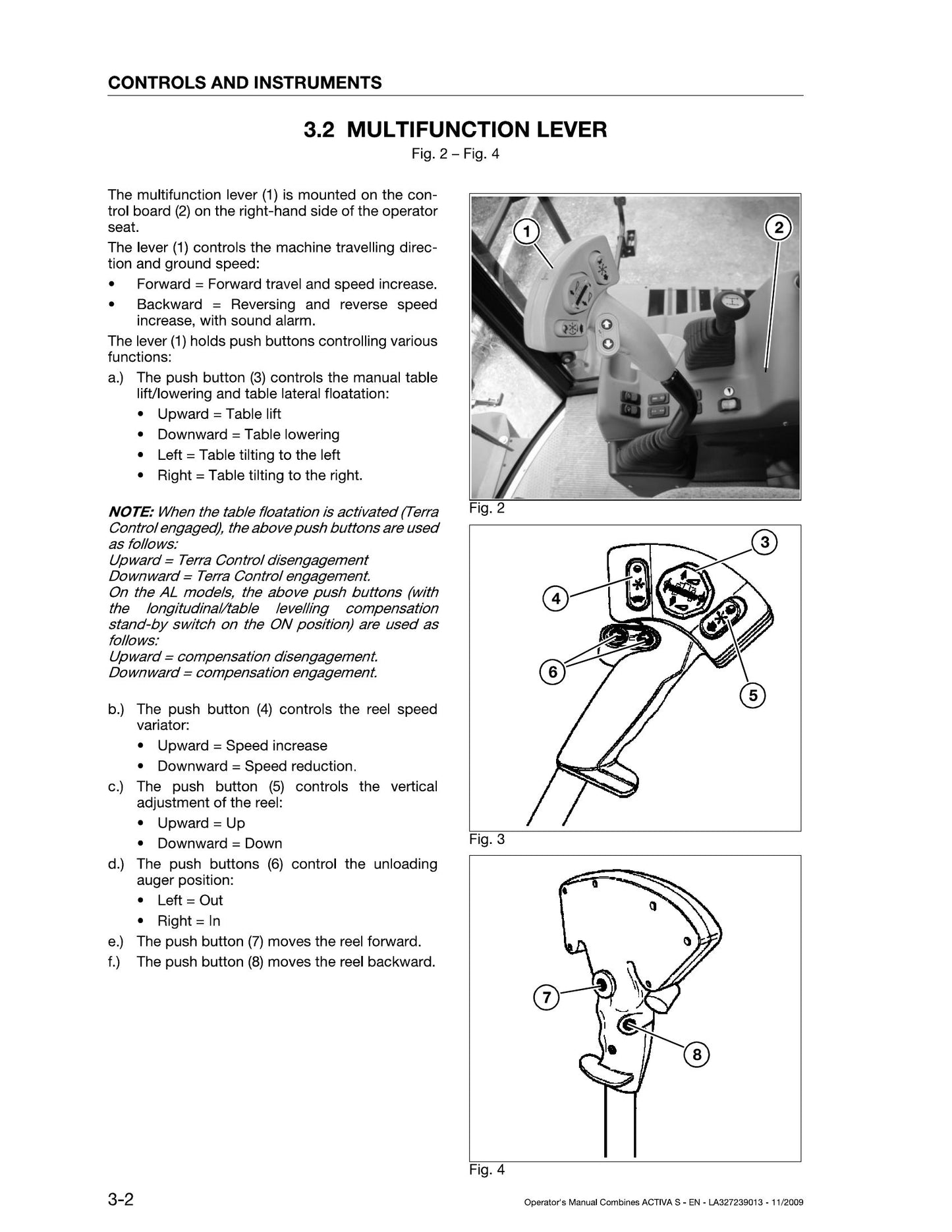 MASSEY FERGUSON 7245 7245S 7247 7247S Combine Harvester Factory Workshop Operator Manual