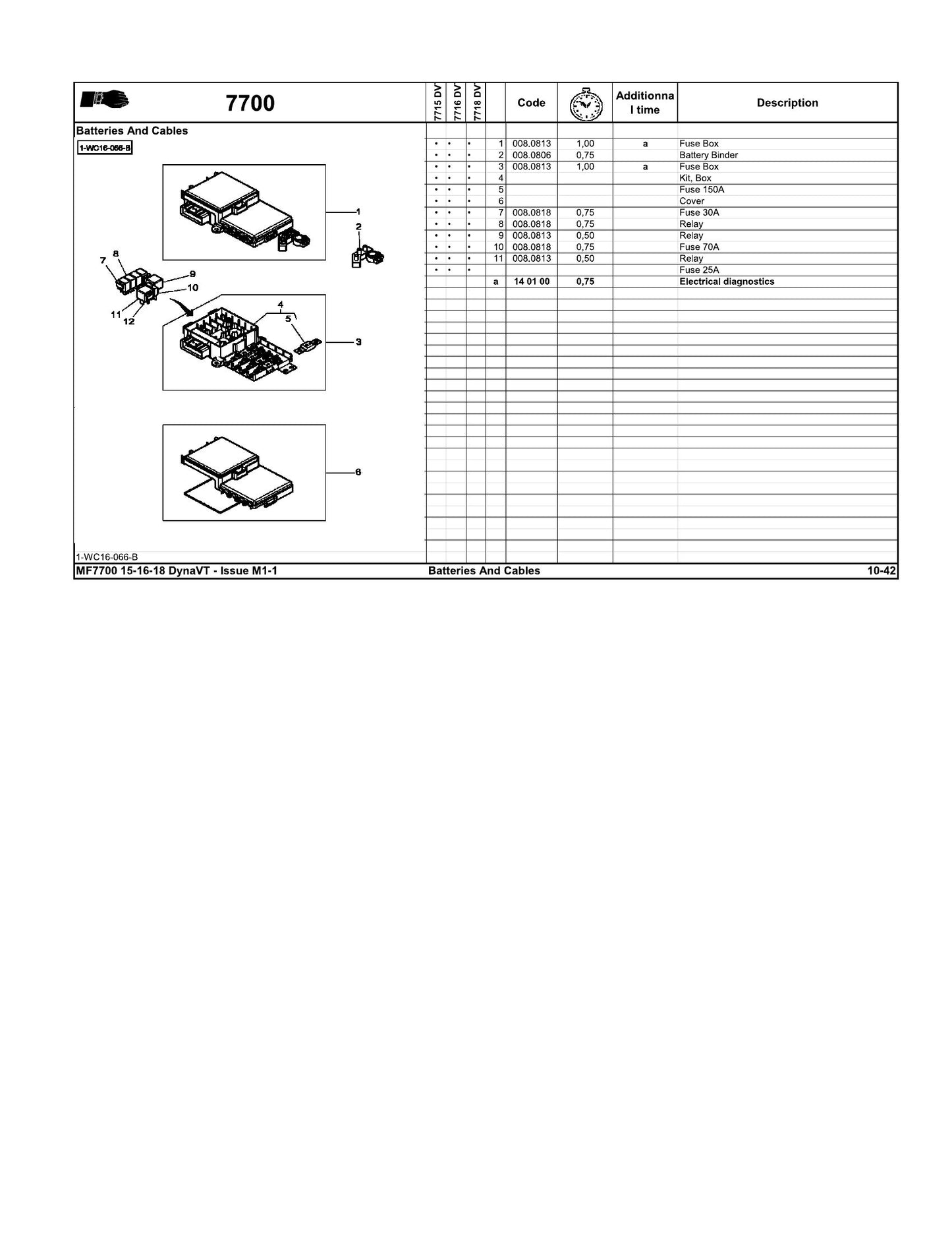 MASSEY FERGUSON MF7700 Tractor Factory Workshop Operator Manual