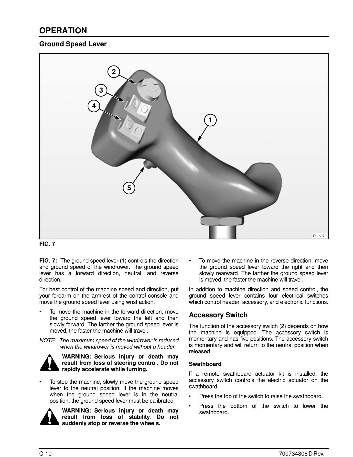 MASSEY FERGUSON WR9735 WR9740 WR9760 WR9770 Series Windrower Tractor Factory Workshop Operator Manual (EN)