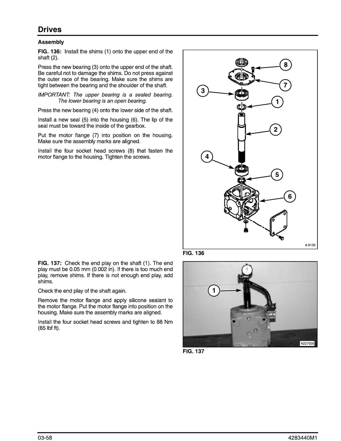 Massey Ferguson 9195 9196 Rotary Disc Header Factory Workshop Service Manual 4283440M1