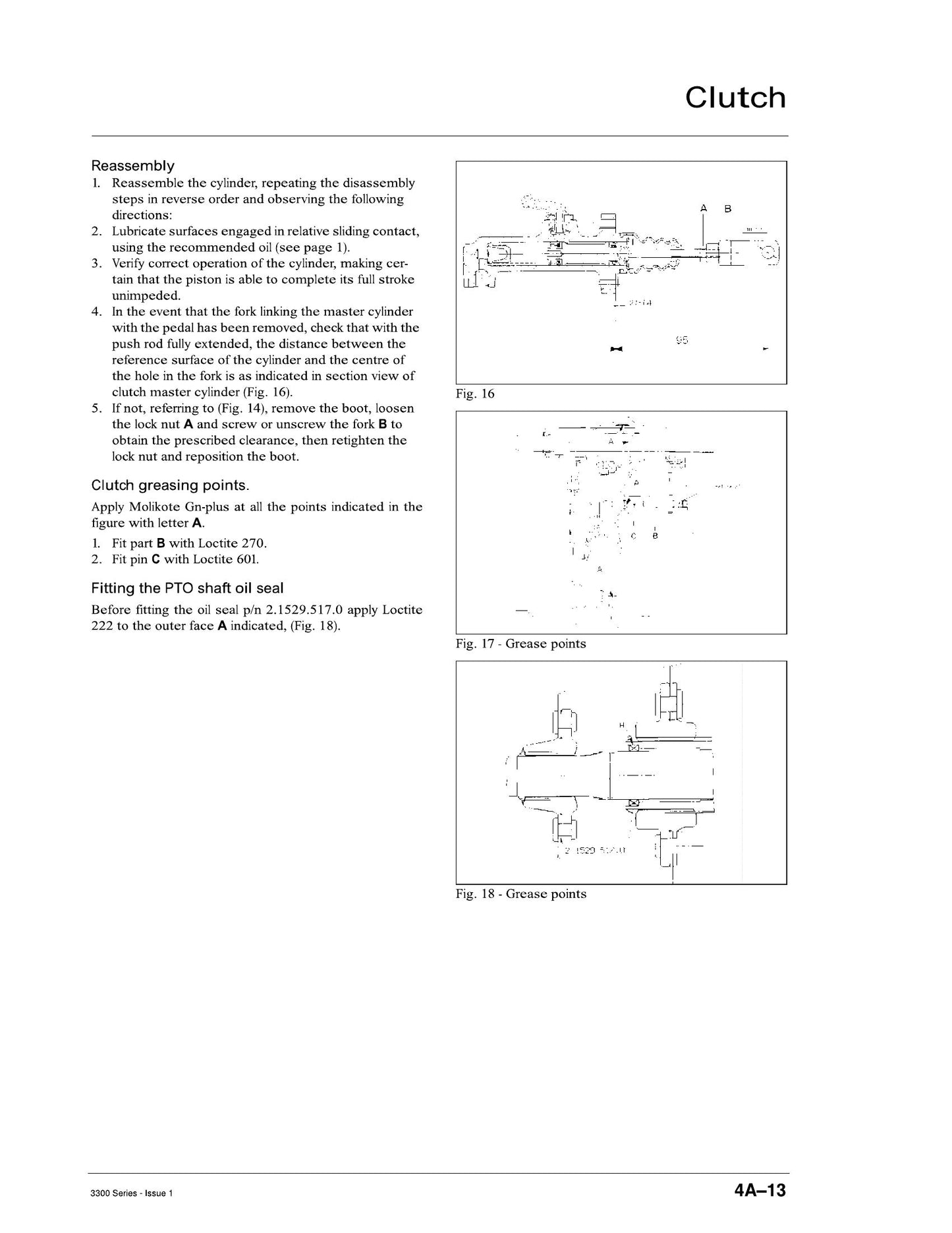 AGCO 3300 Series Tractor Workshop Manual 1857 251 M1