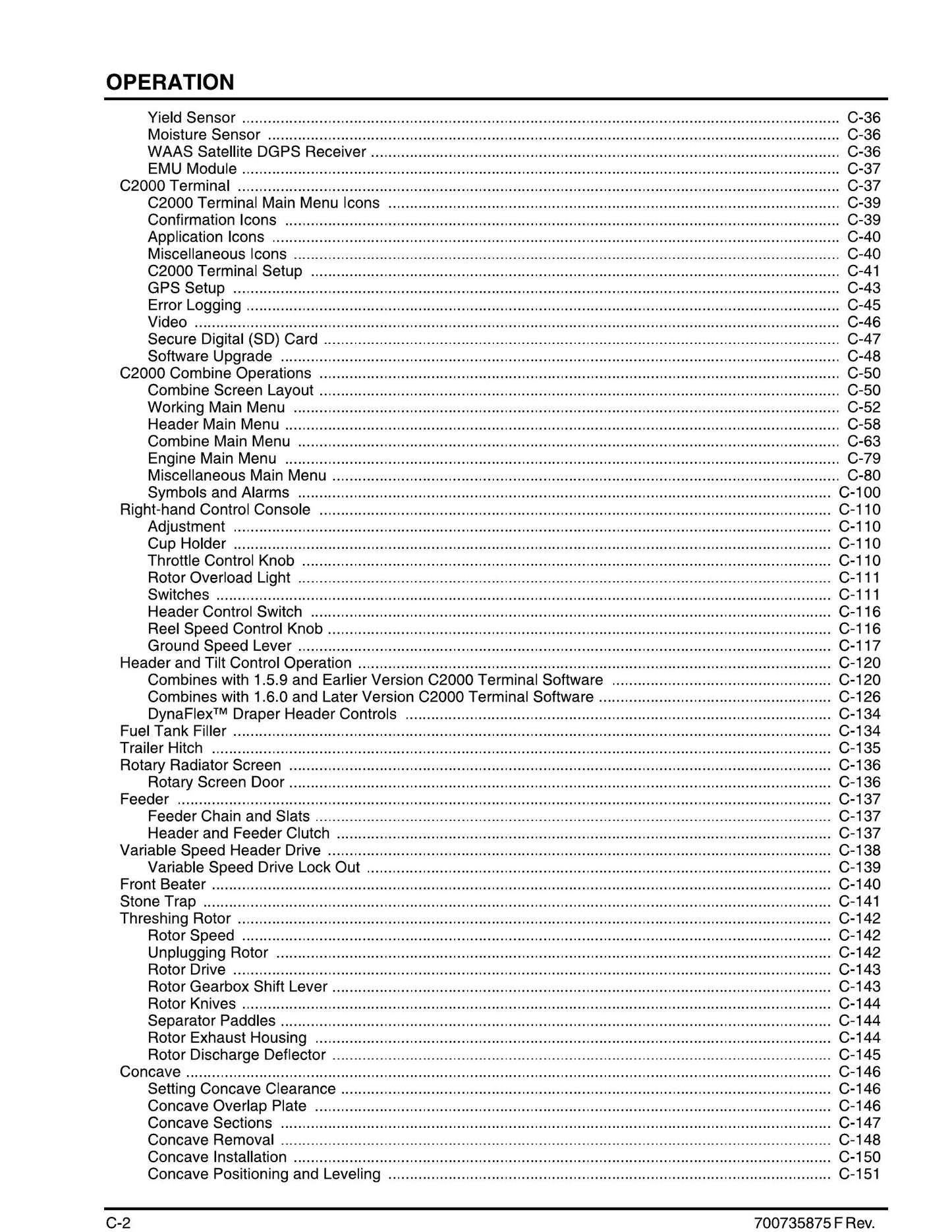 MASSEY FERGUSON 9695 9795 CE Combine Harvester Factory Workshop Operator Manual MF9005 (EN)