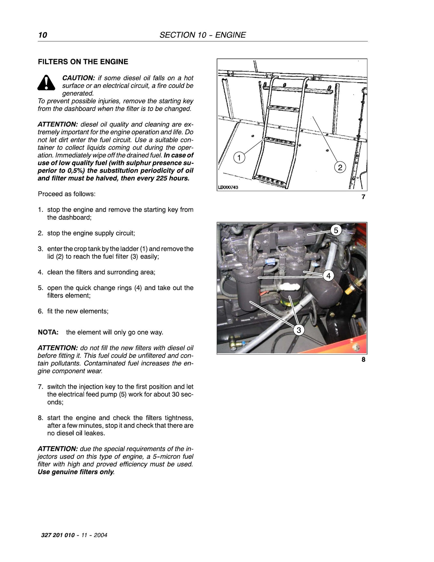 AGCO MF 7260 BETA MF 7260 AL-4 BETA MF 7270 BETA MF 7270 AL-4 BETA Combine Harvester Workshop Manual