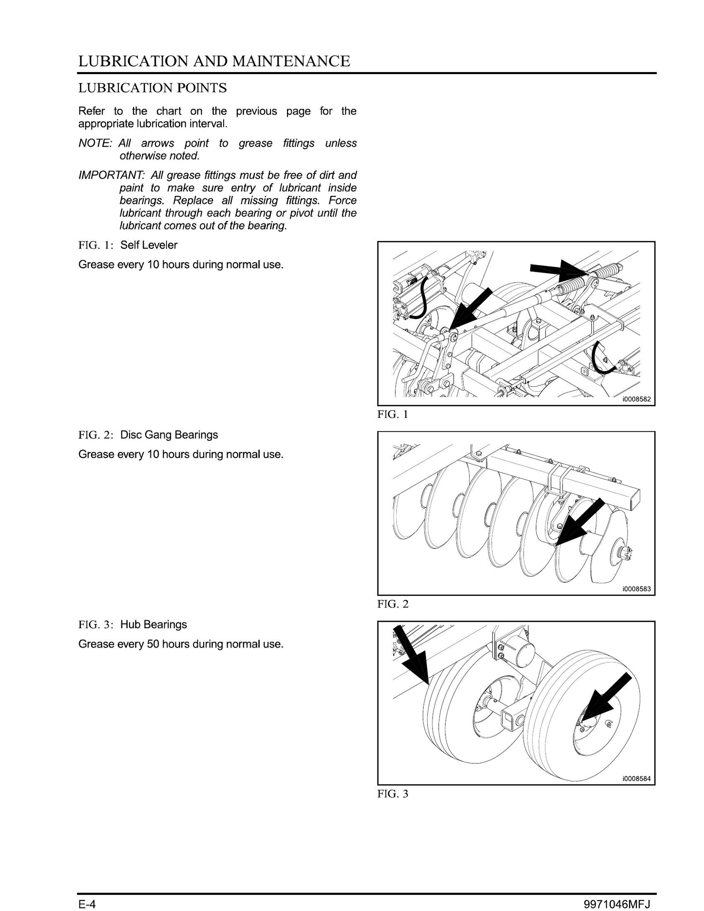 MASSEY FERGUSON MF1000 1435 Disc Harrow Factory Workshop Operator Manual (EN)