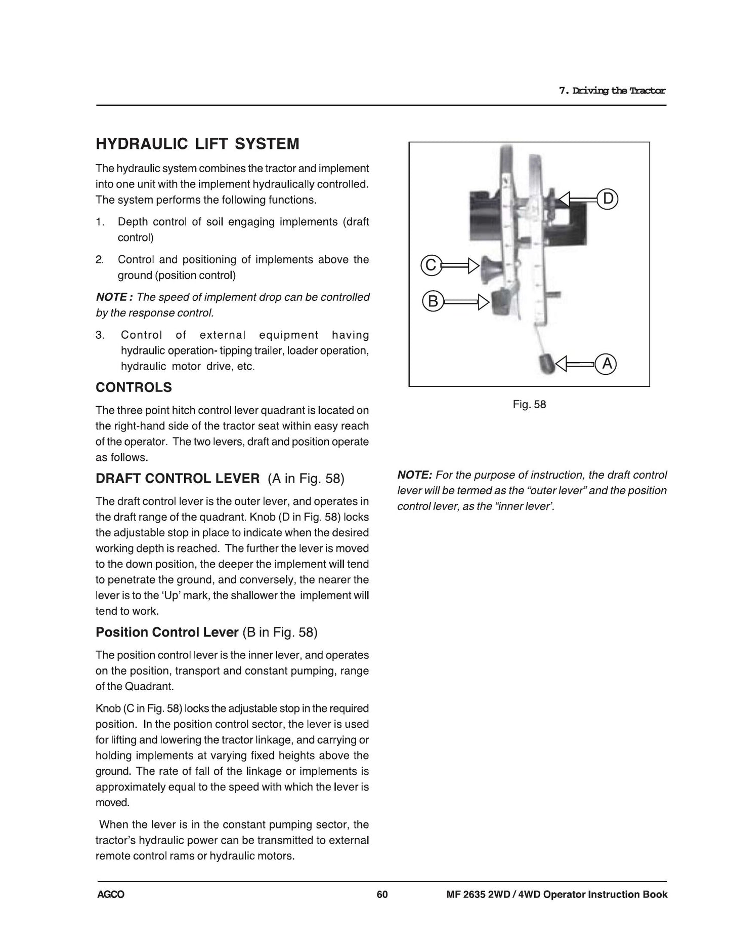 MASSEY FERGUSON 2635 Tractor Factory Workshop Operator Manual (EN)