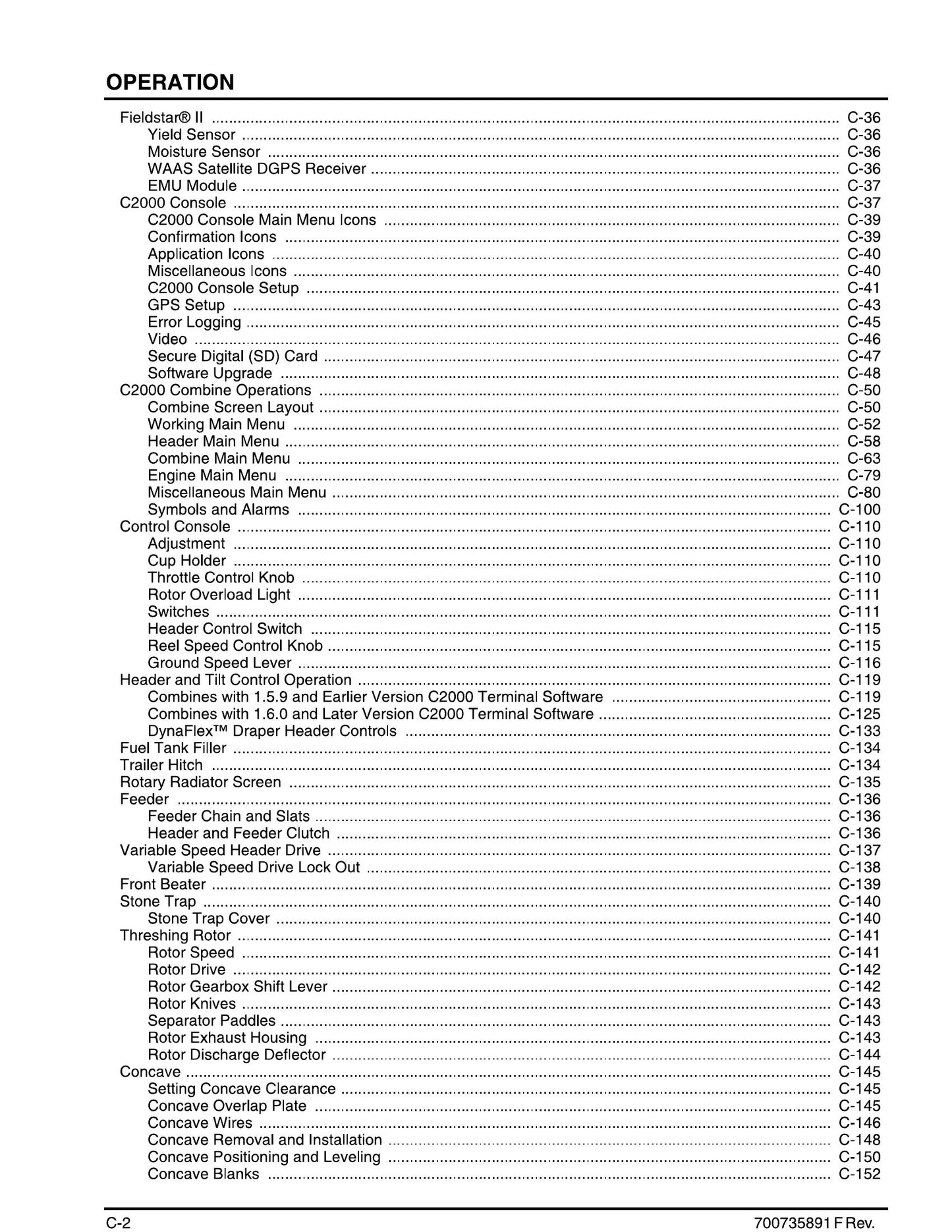 MASSEY FERGUSON 9895 CE Combine Harvester Factory Workshop Operator Manual (EN)