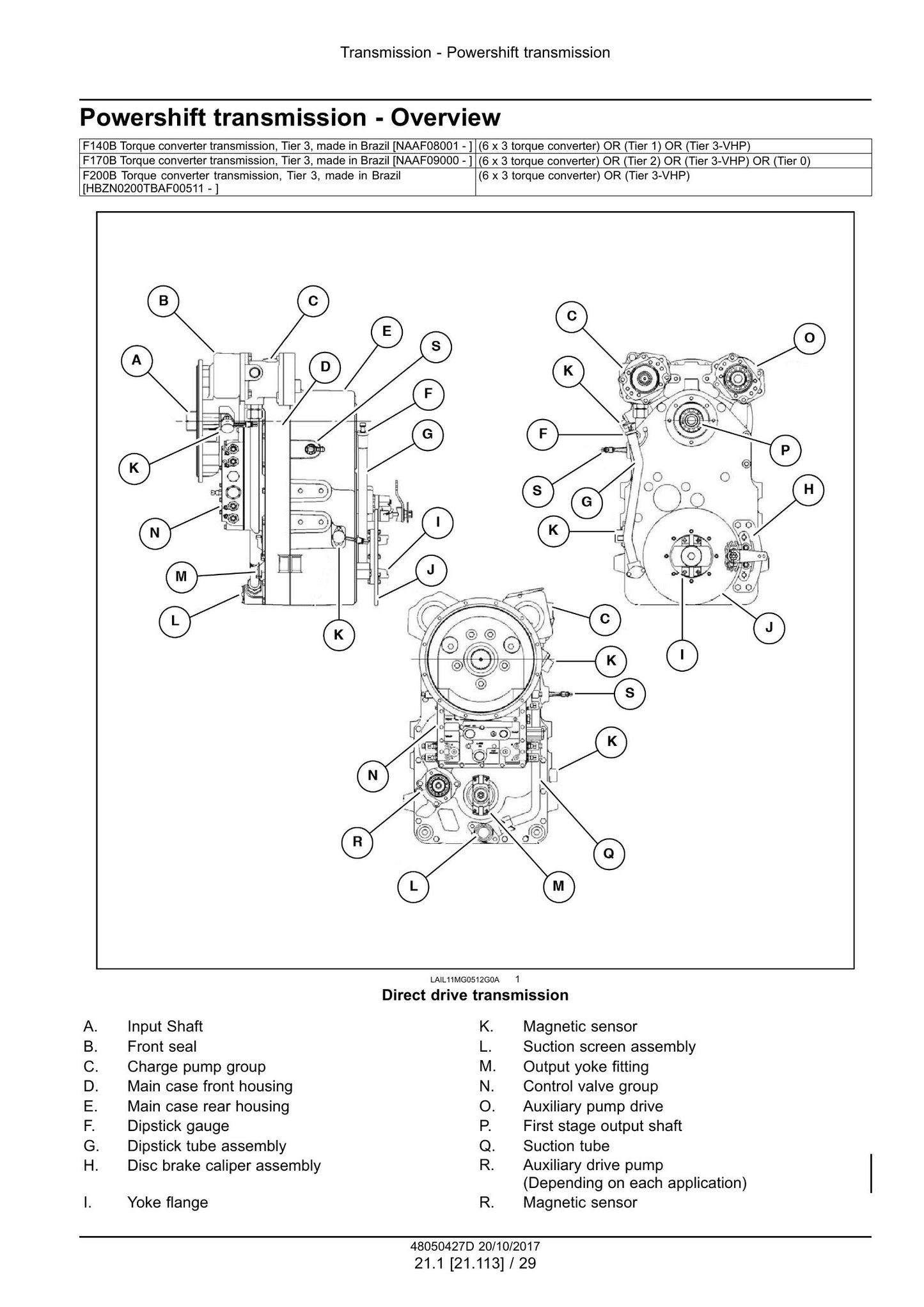 NEW HOLLAND F140B VHP F170B VHP F200B VHP Motor Grader Factory Workshop Service Manual 48050427D