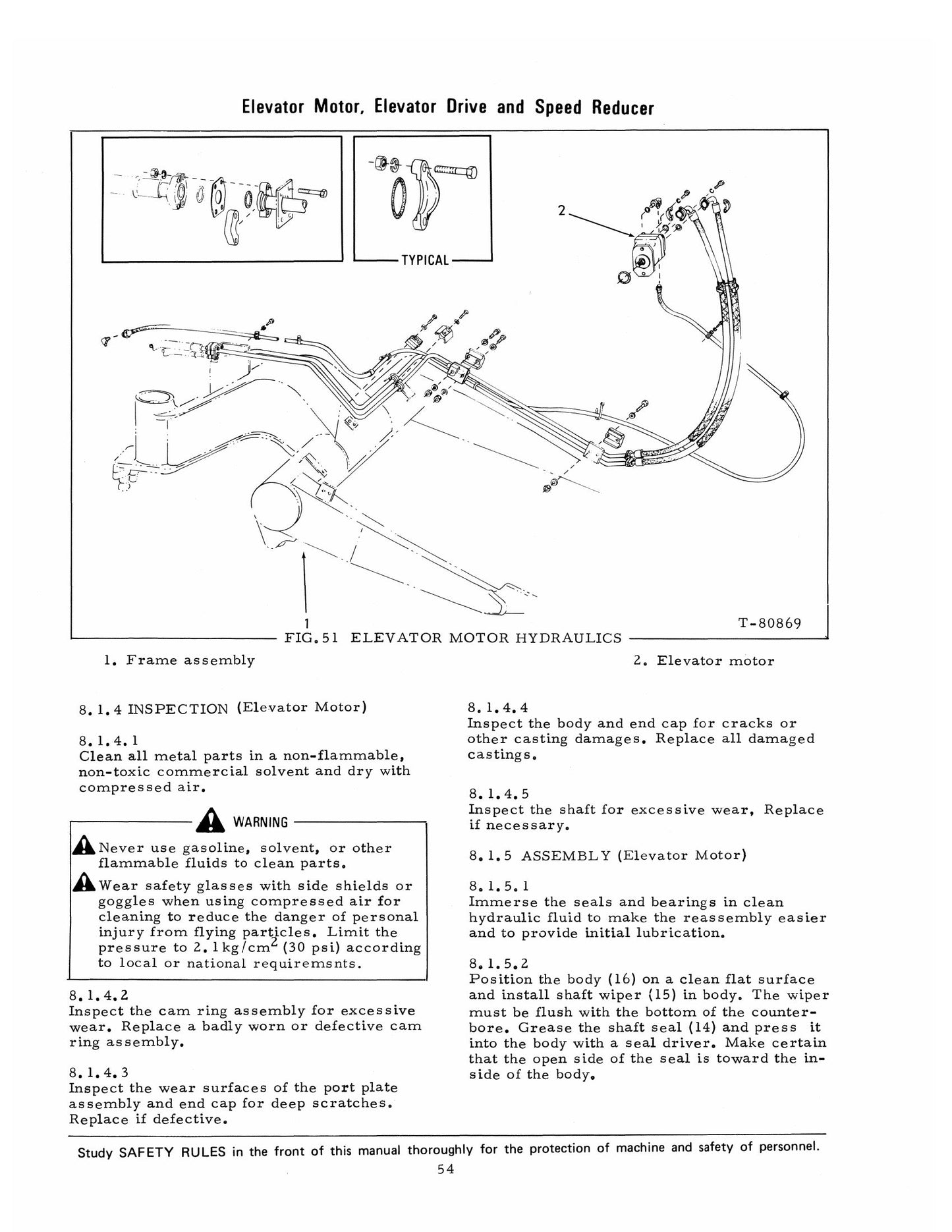 FIAT-ALLIS 161 Elevating Tractor Scraper Factory Workshop Service Manual 73121211