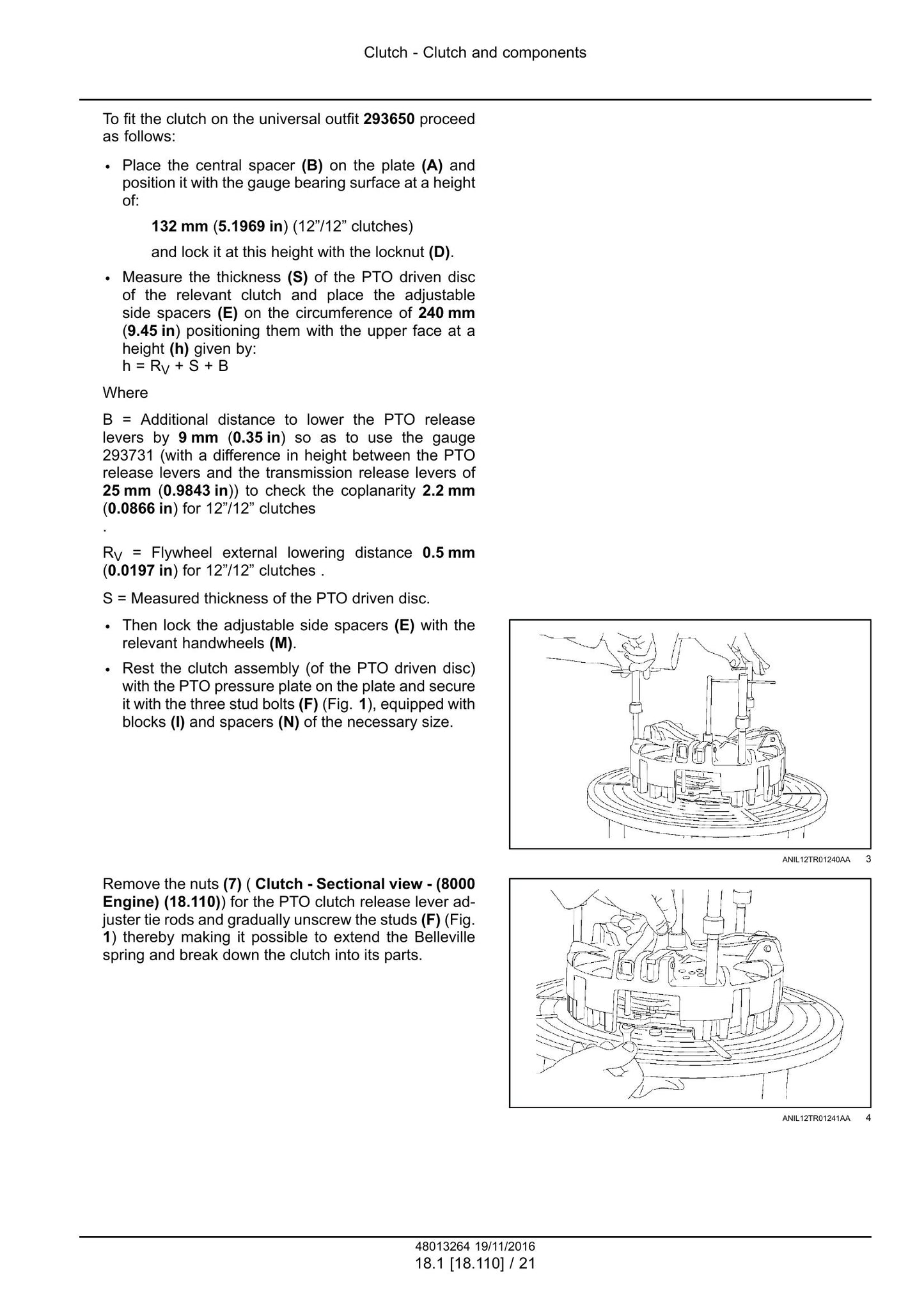 New Holland TD95D HC Tractor Factory Workshop Service Manual 48013264