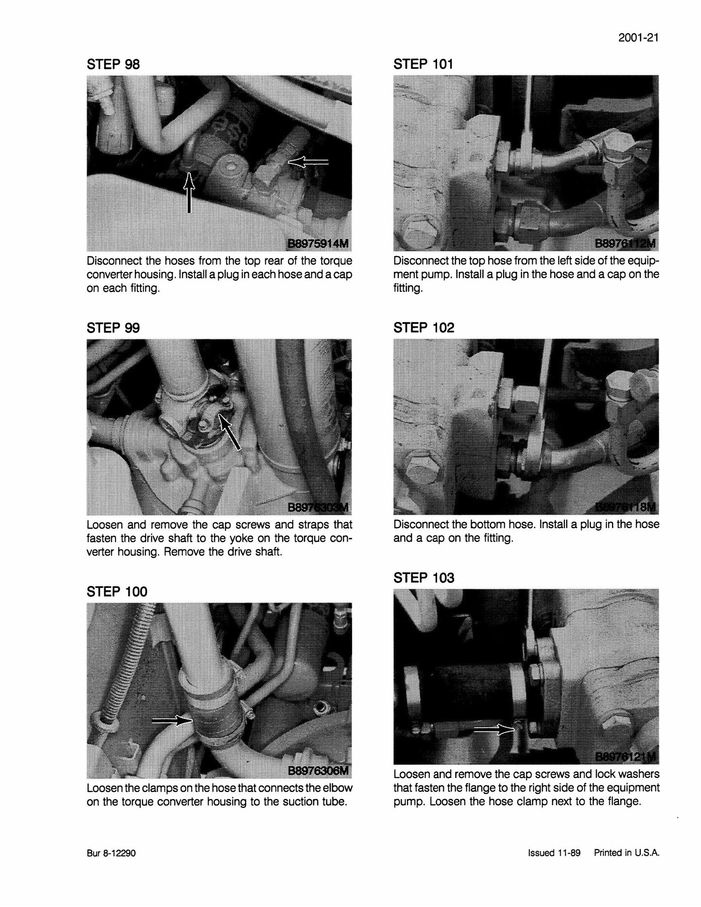 CASE 580K Backhoe Loader Factory Workshop Service Manual 8-12790