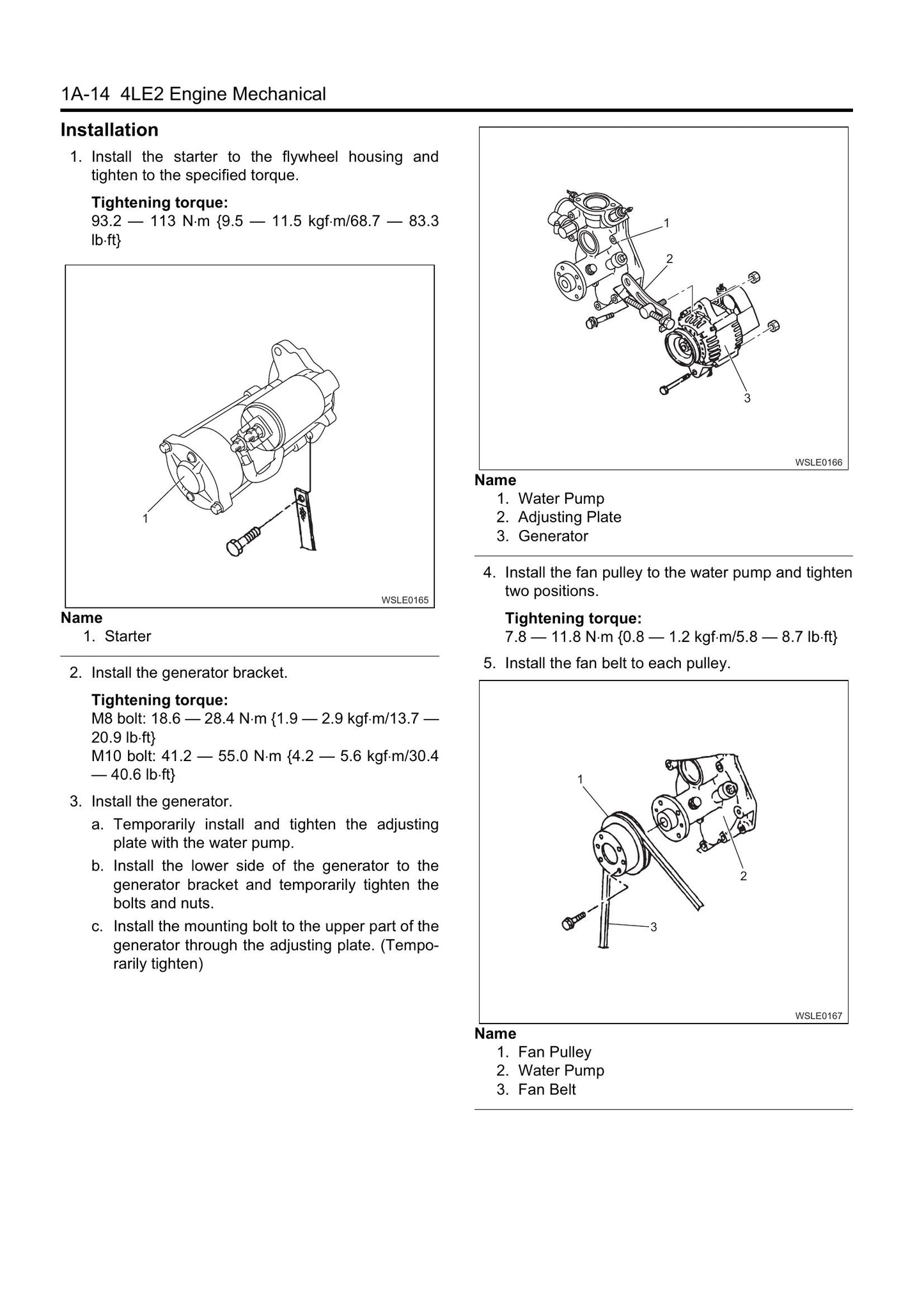 CASE 4LE2 Engine Factory Workshop Service Manual 87495896