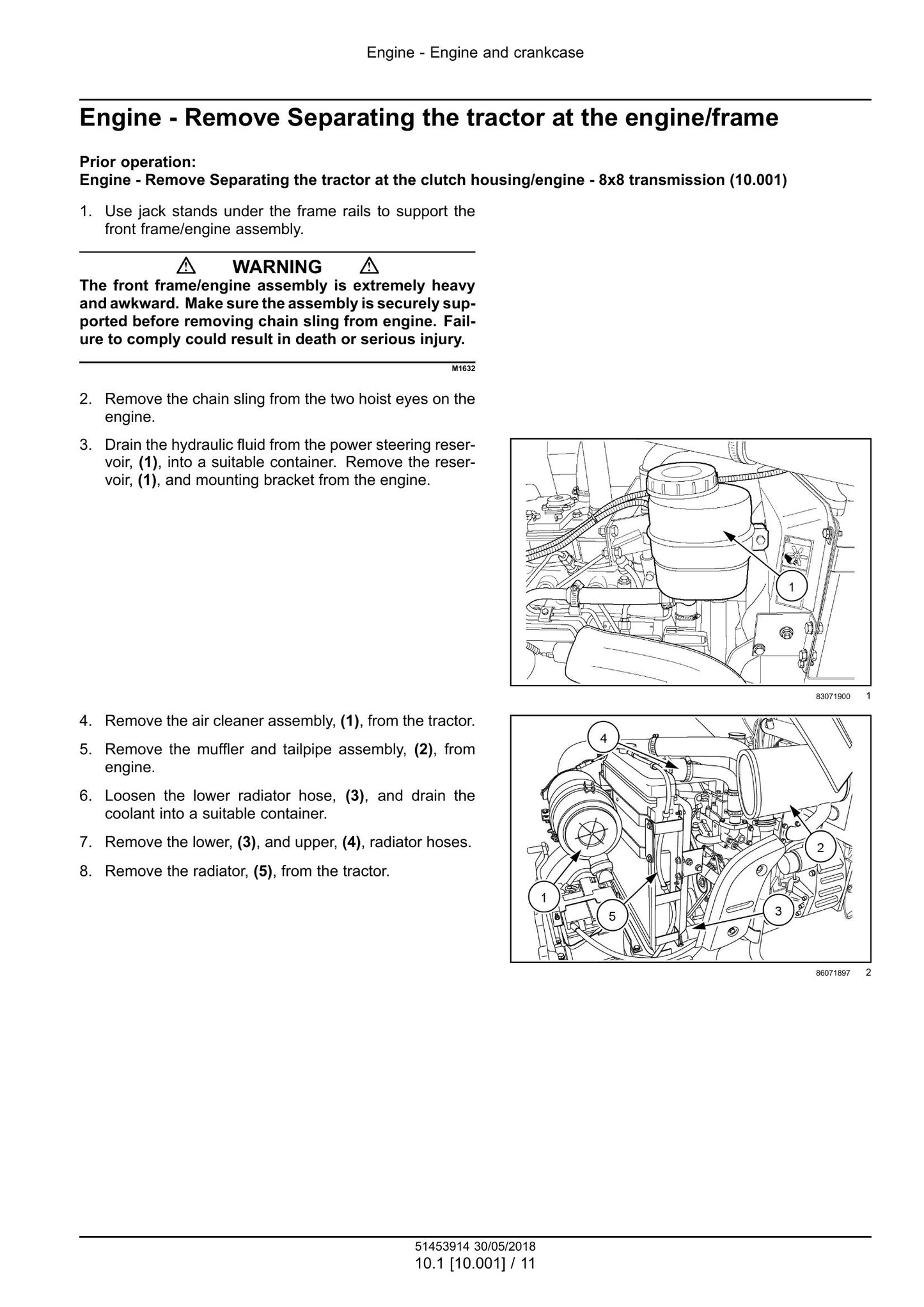CASE Farmall 45A Farmall 50A Tractor Factory Workshop Service Manual 51453914